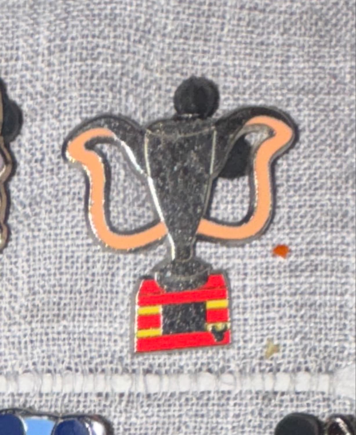 Hidden Mickey Trophy - Spain Flag