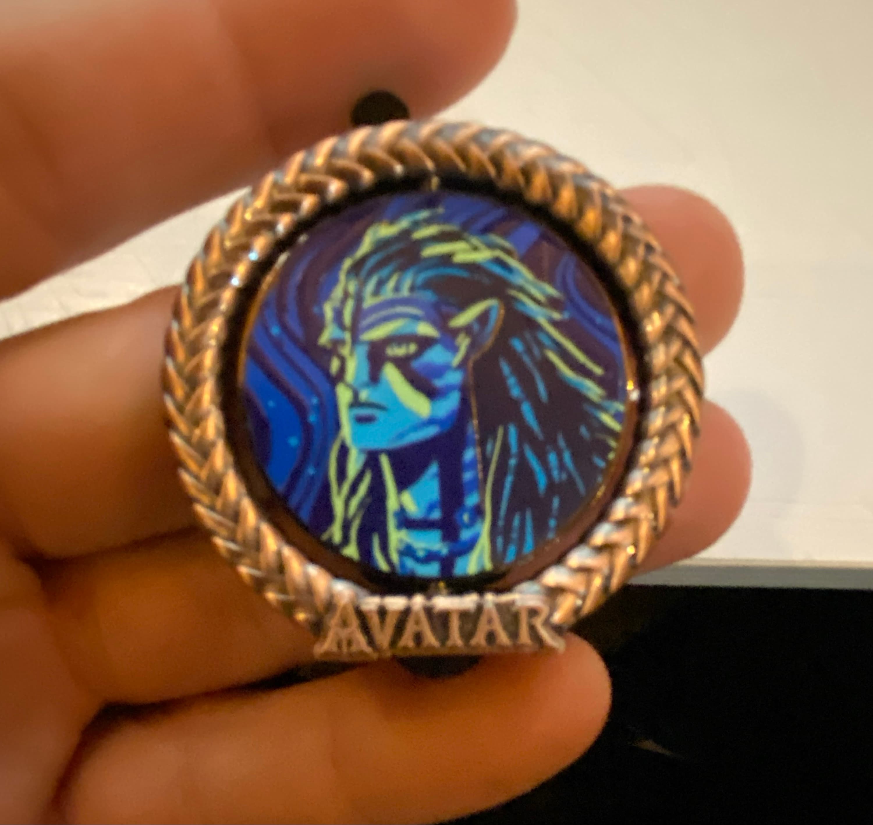 Avatar: Fire and Ash Spinning Pin - Jake Sully