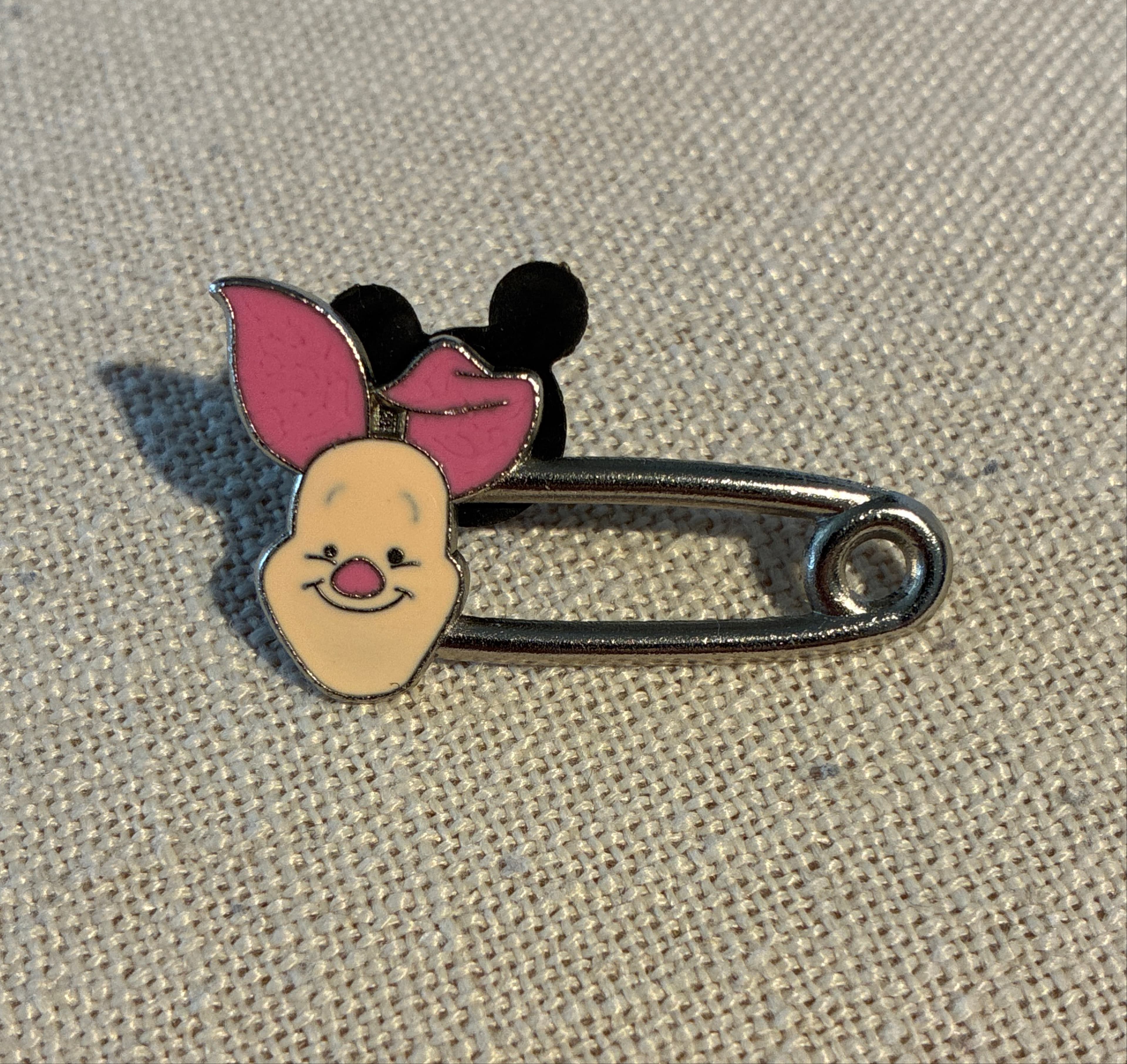 Piglet Safety Pin - Winnie the Pooh front