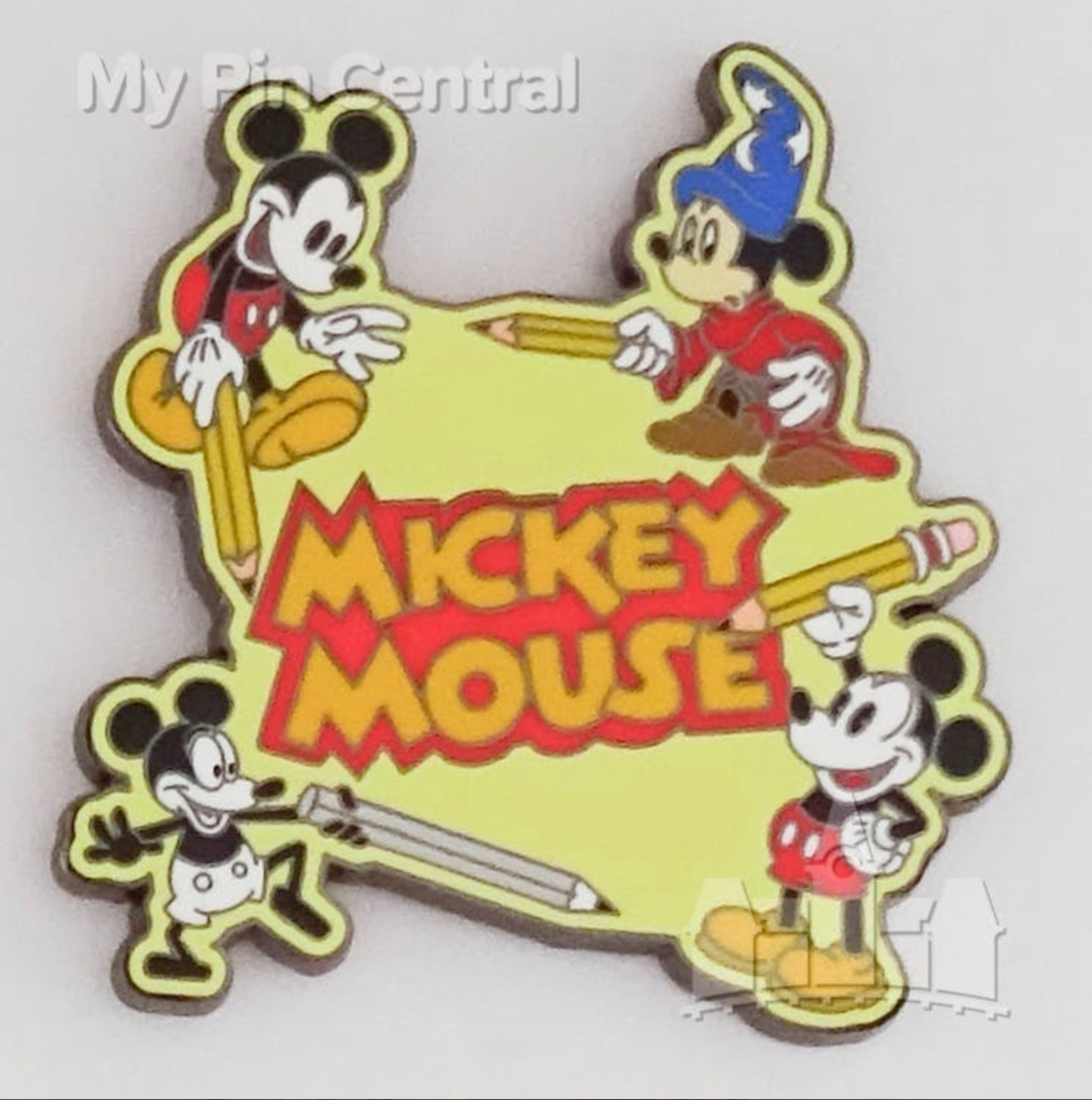 Mickey Mouse Through the Years - Pencils front