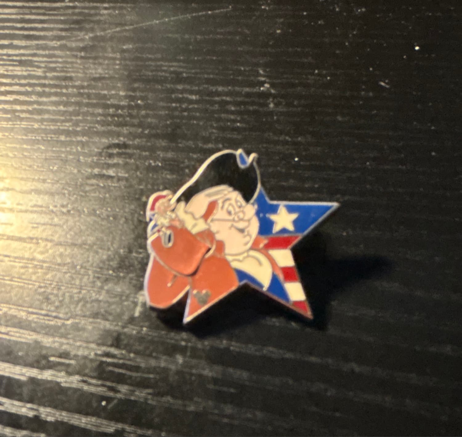 Benjamin Franklin and Amos Mouse front