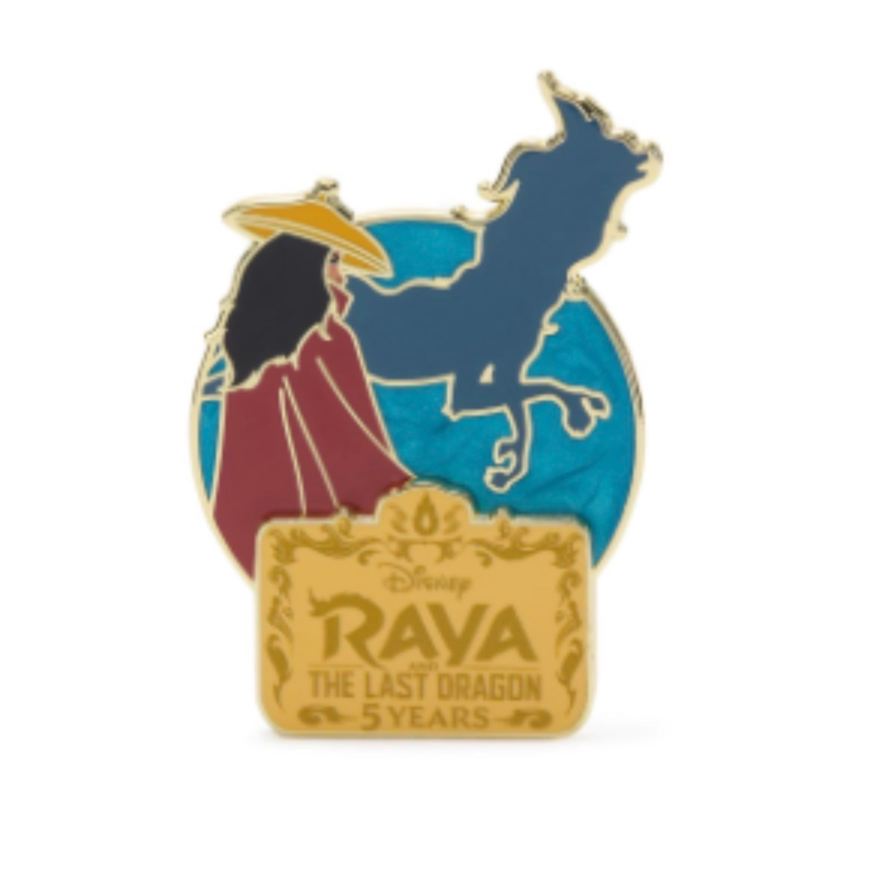 Raya and the Last Dragon 5th Anniversary Pin