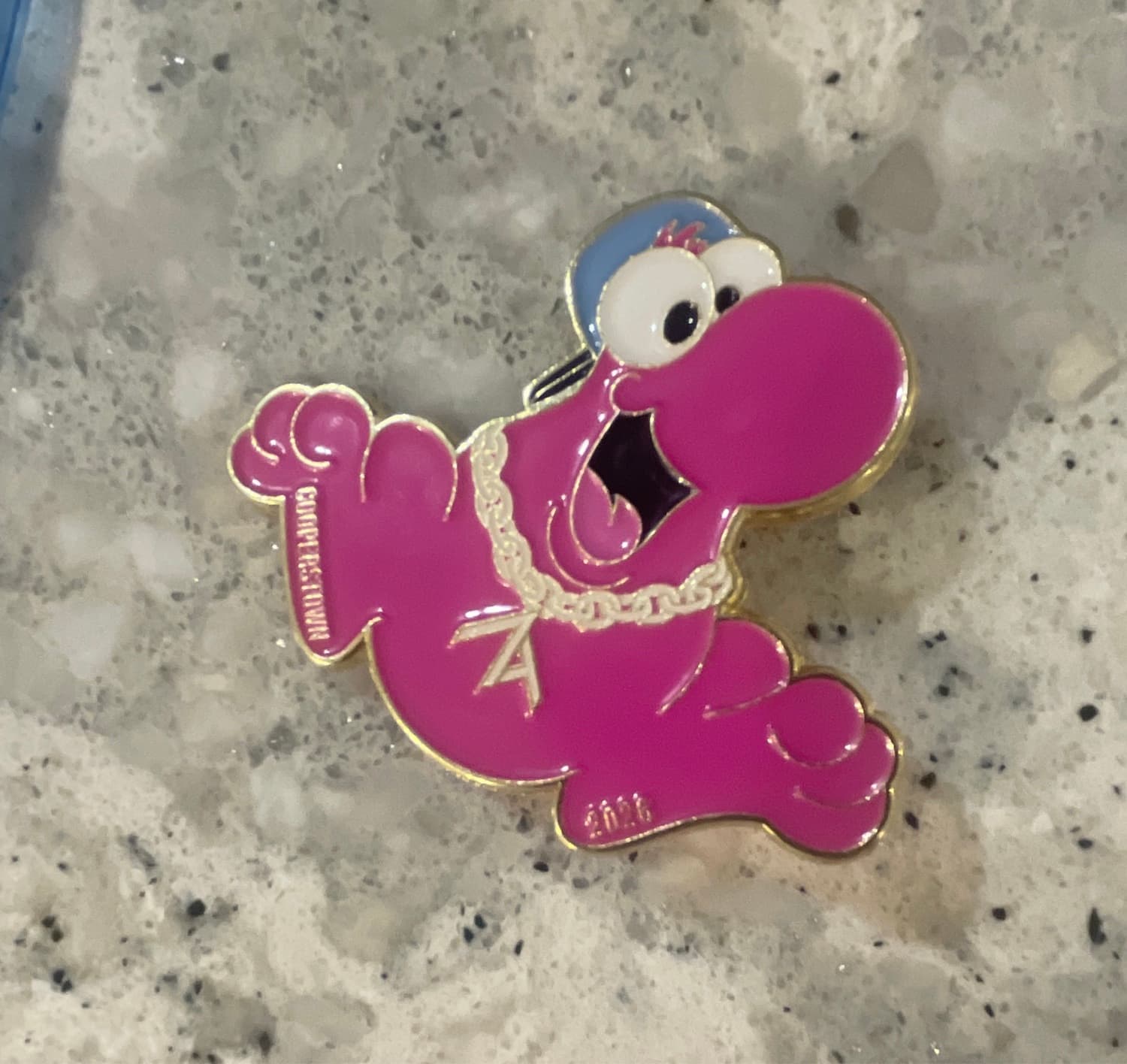 Phillie Phanatic Cooperstown 2008 Trading Pin