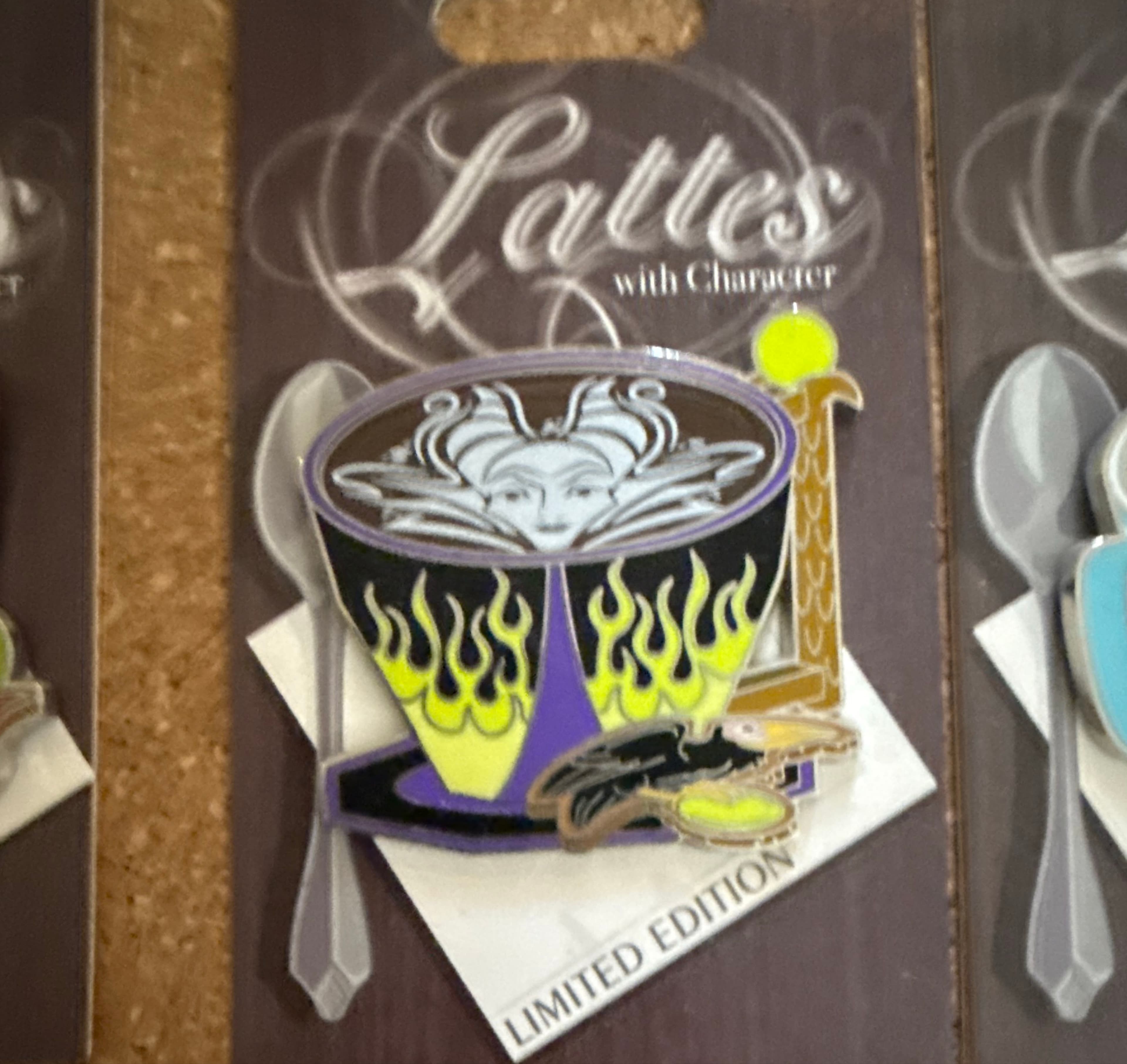 Lattes with Character - Maleficent front