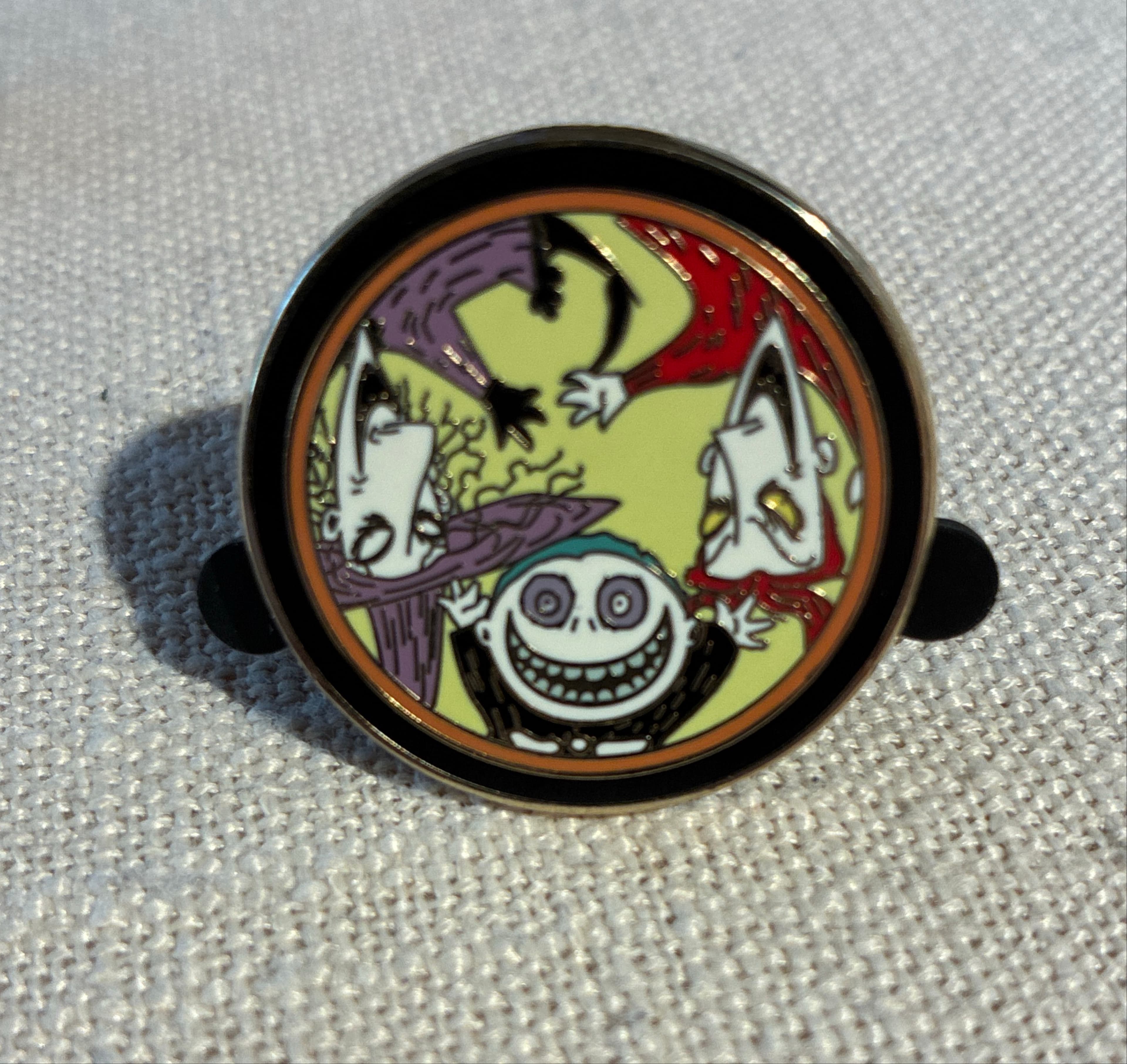 The Nightmare Before Christmas - Lock, Shock, Barrel & Oogie Boogie Head Pin