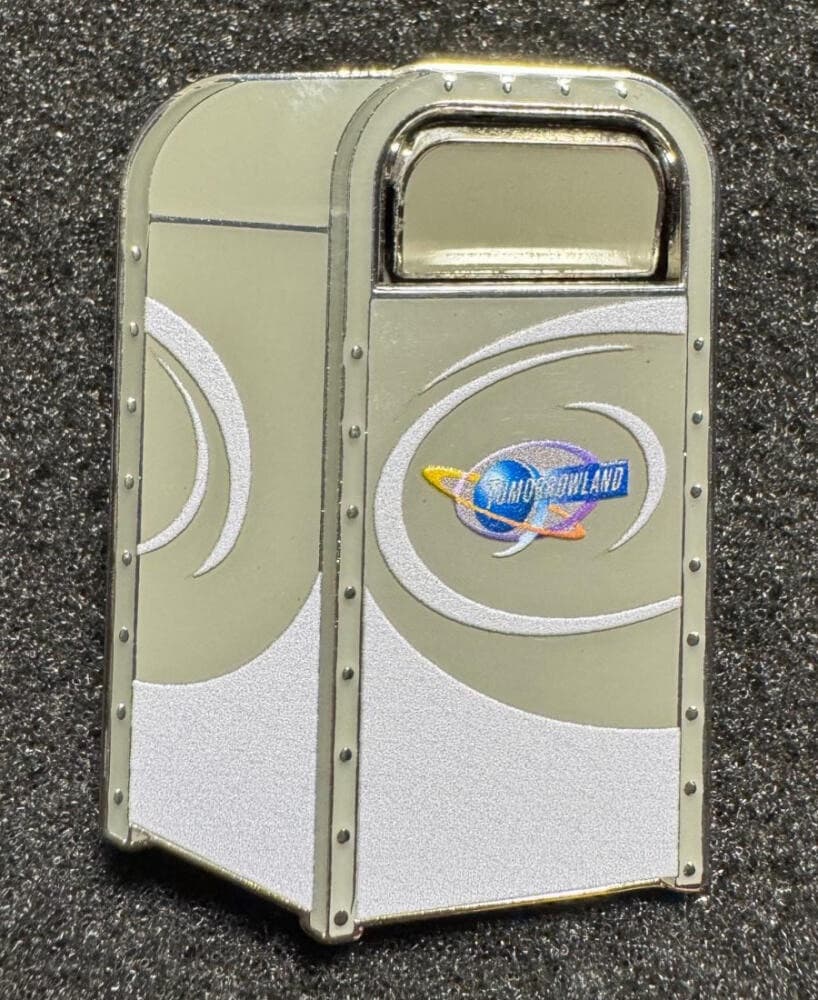 Tomorrowland Trash Can front