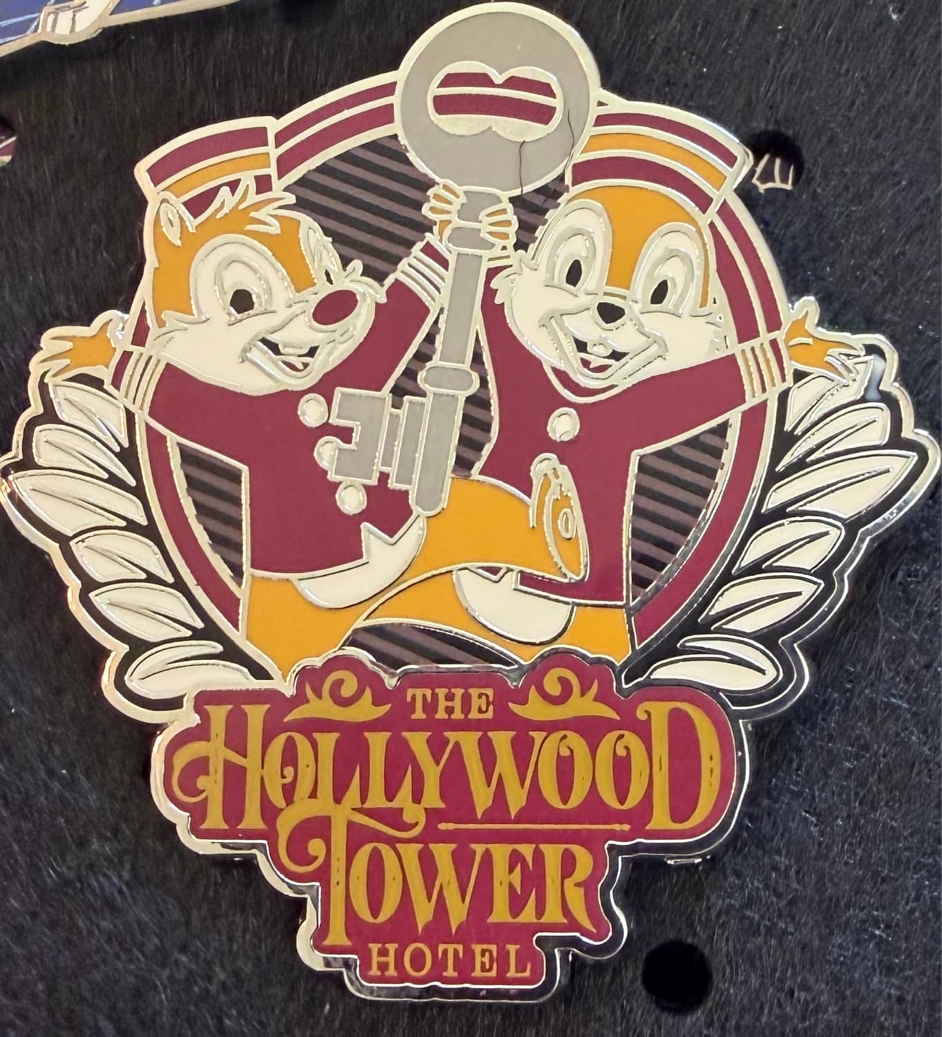 The Hollywood Tower Hotel - Chip & Dale Bellhops front