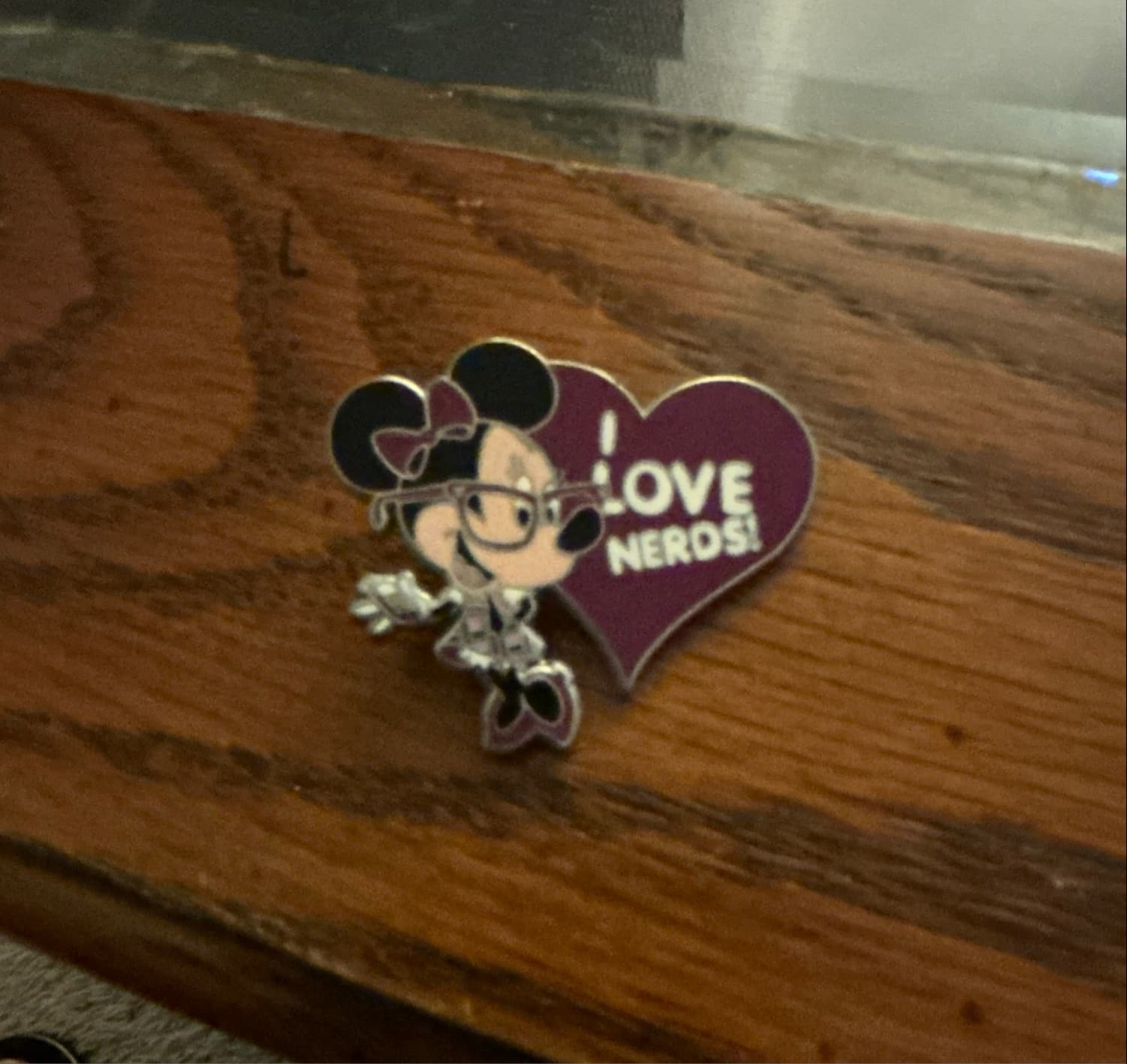 Minnie "I Love Nerds" front