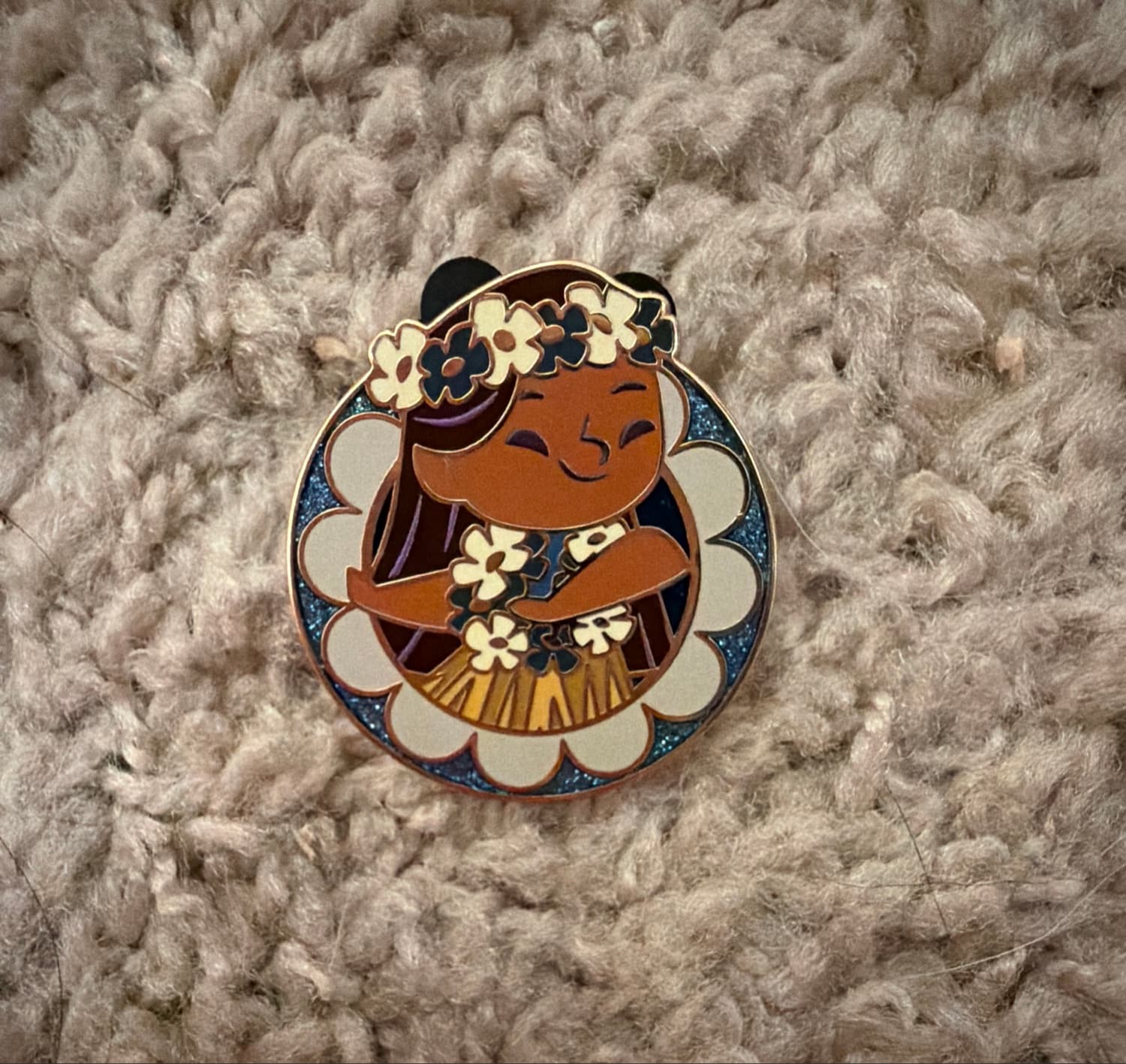 It's a Small World 60th Anniversary Mystery Pin - Hawaiian Child