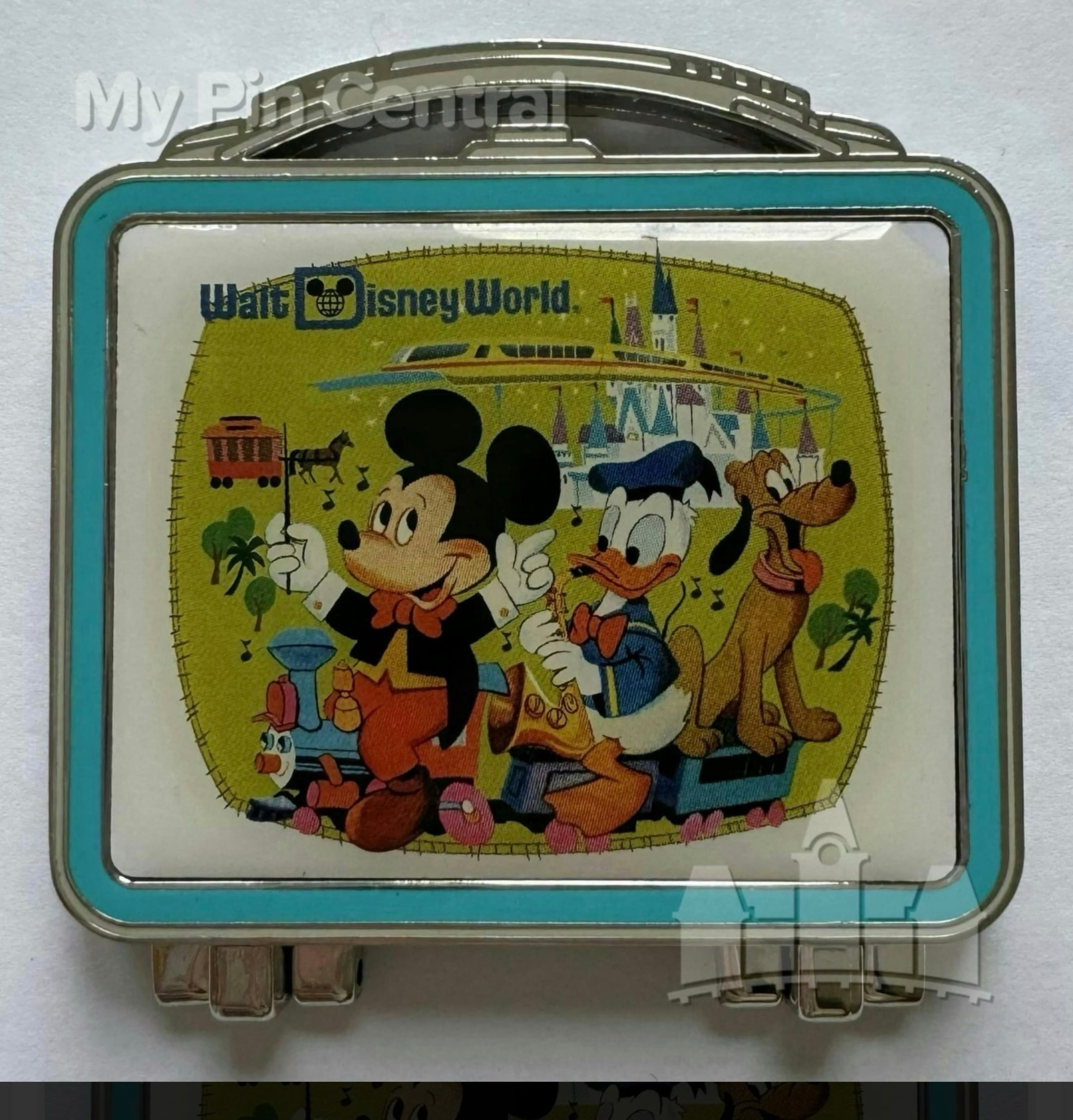 Mickey Mouse and Friends Lunch Box Hinged Pin front