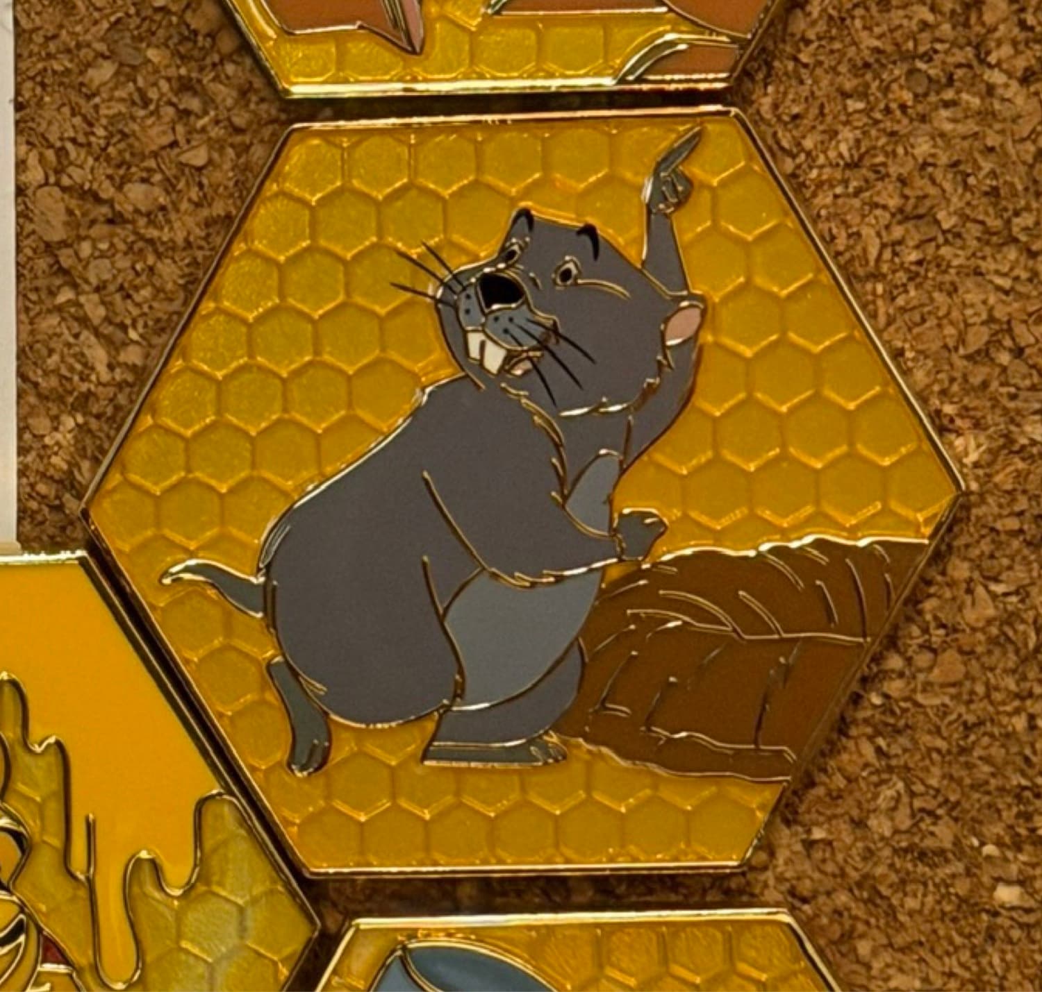 Gopher - Winnie the Pooh and the Honey Tree 60th Anniversary Mystery Pin front