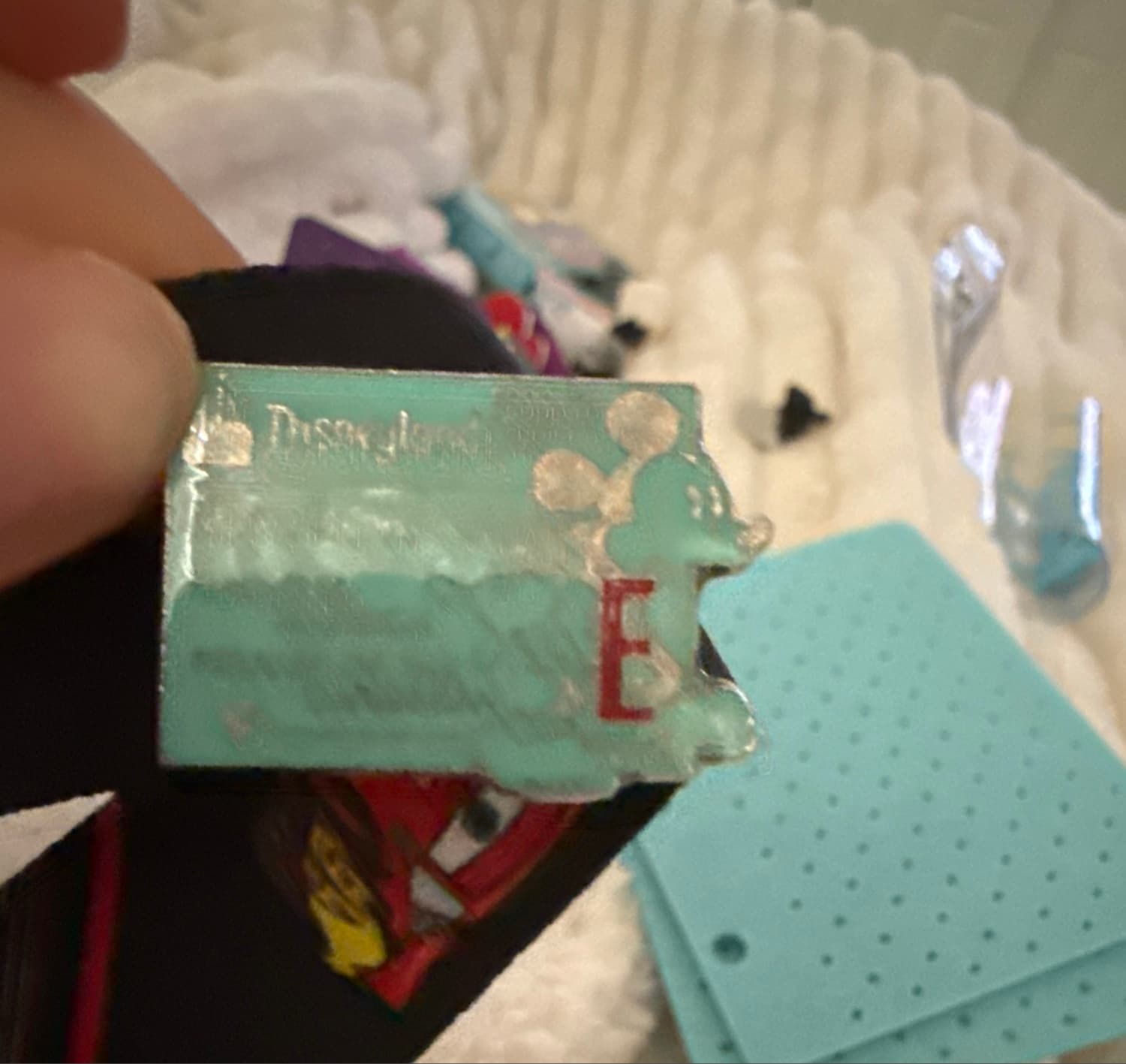 Disneyland E Ticket Pin with Mickey Mouse