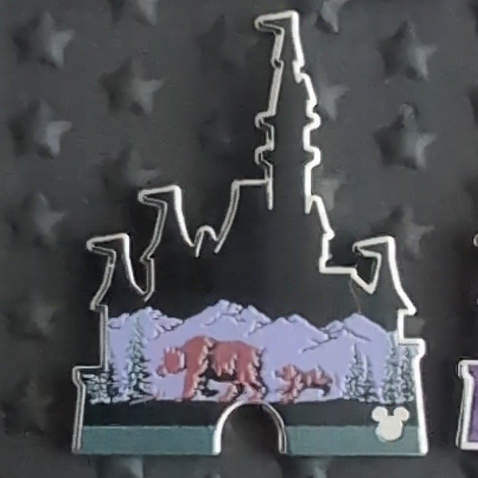 Hidden Mickey Cast Lanyard Pin