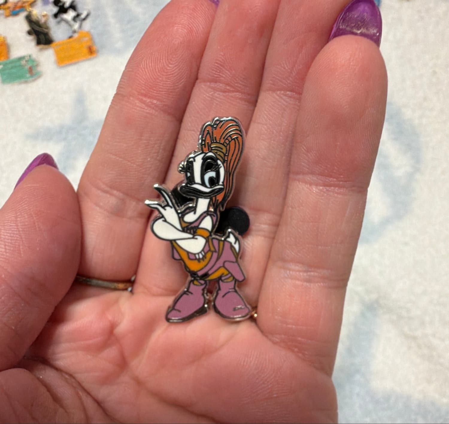 Daisy Duck As Aurra Sing front