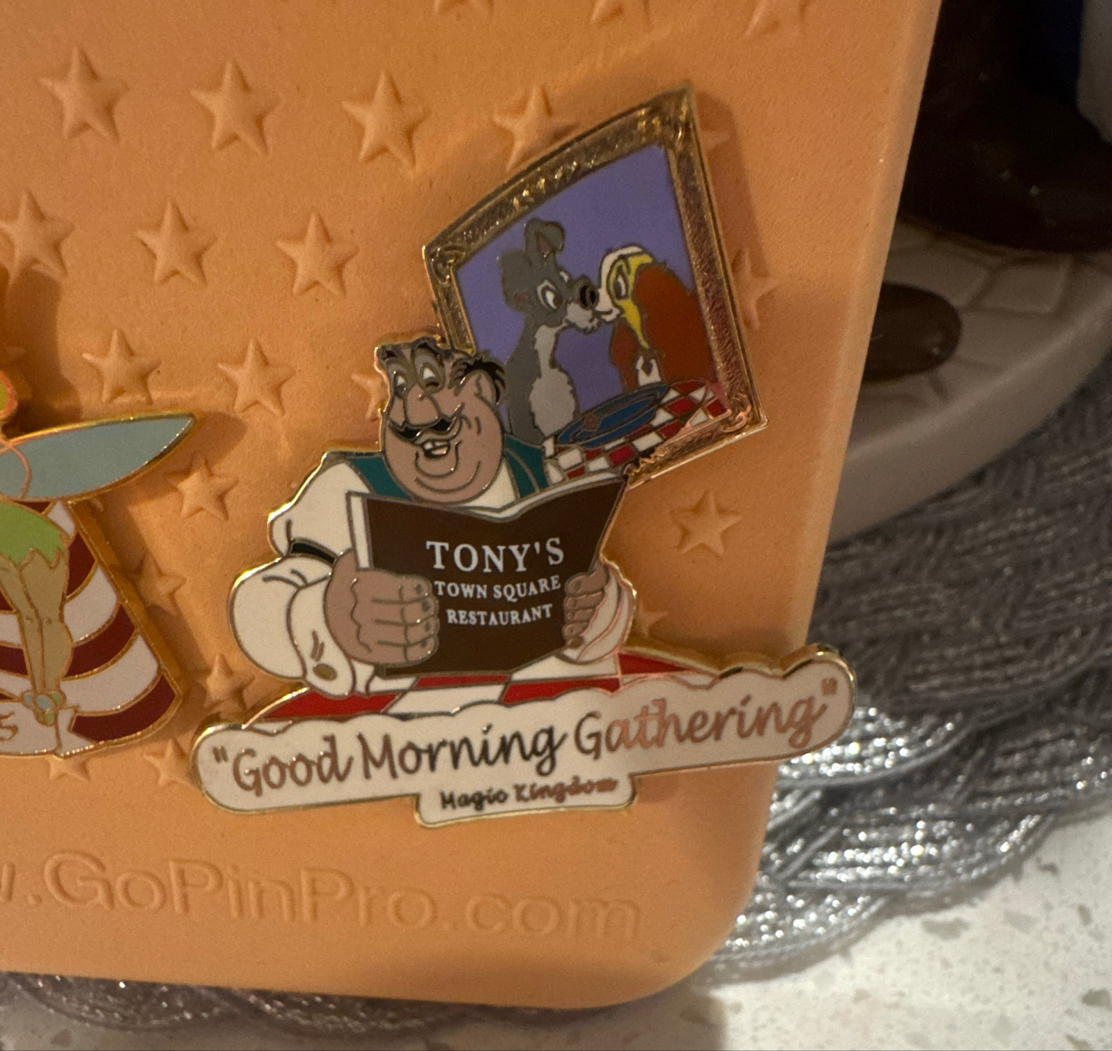 Tony's Town Square Restaurant Good Morning Gathering with Lady and the Tramp front