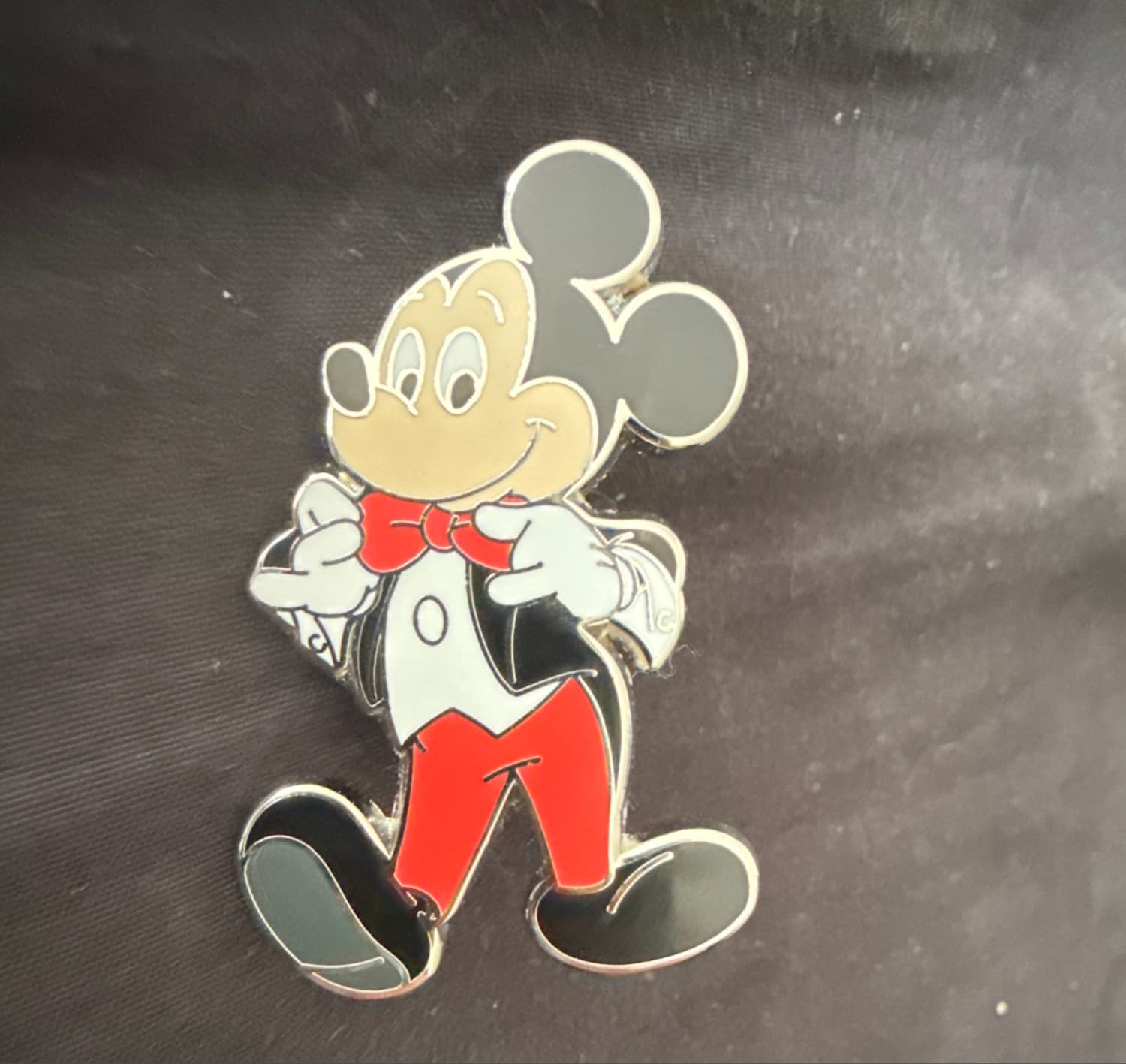 Mickey in Tuxedo with Red Bowtie