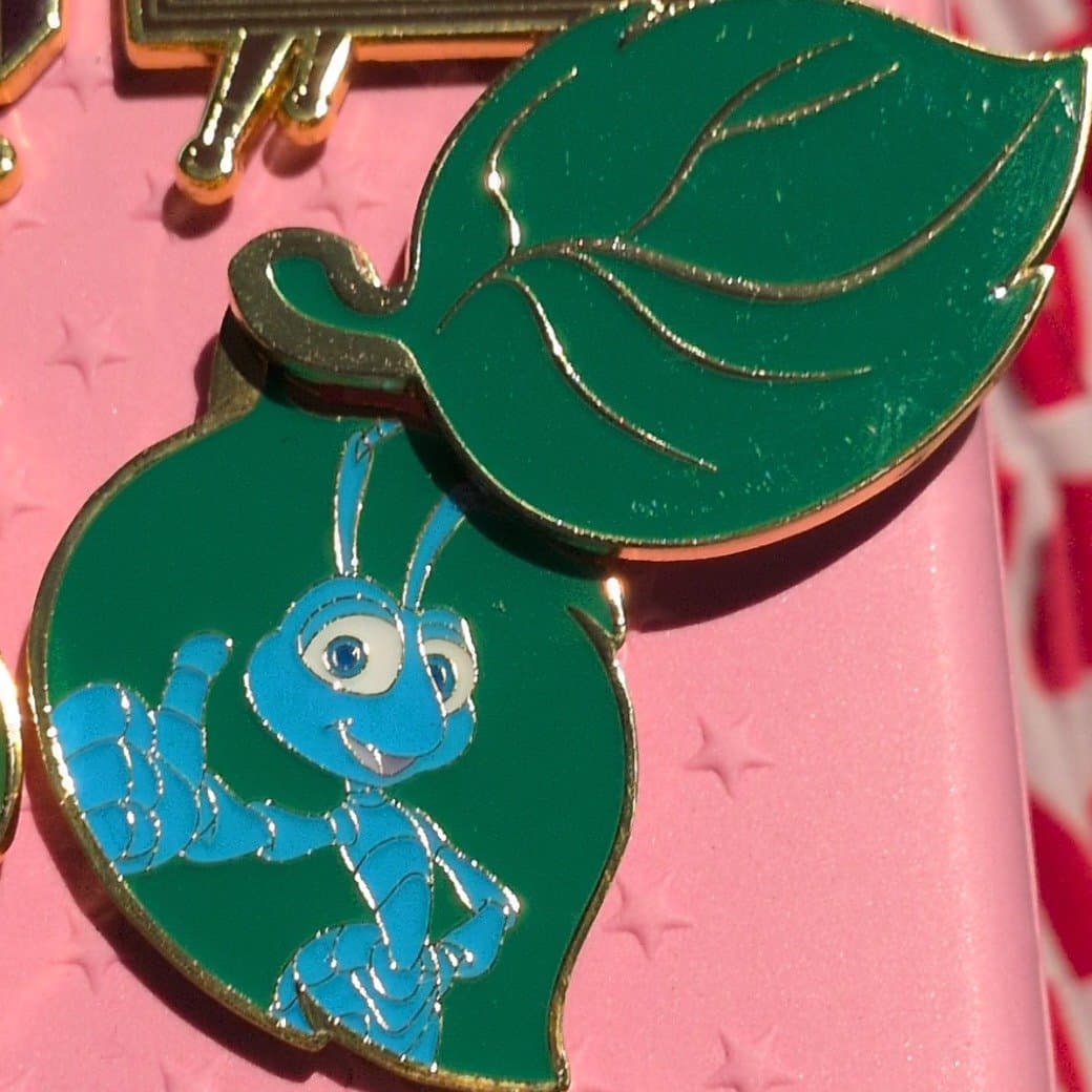 Pixar A Bugs Life Leaf Blind Box Enamel Pin - Flik Pin