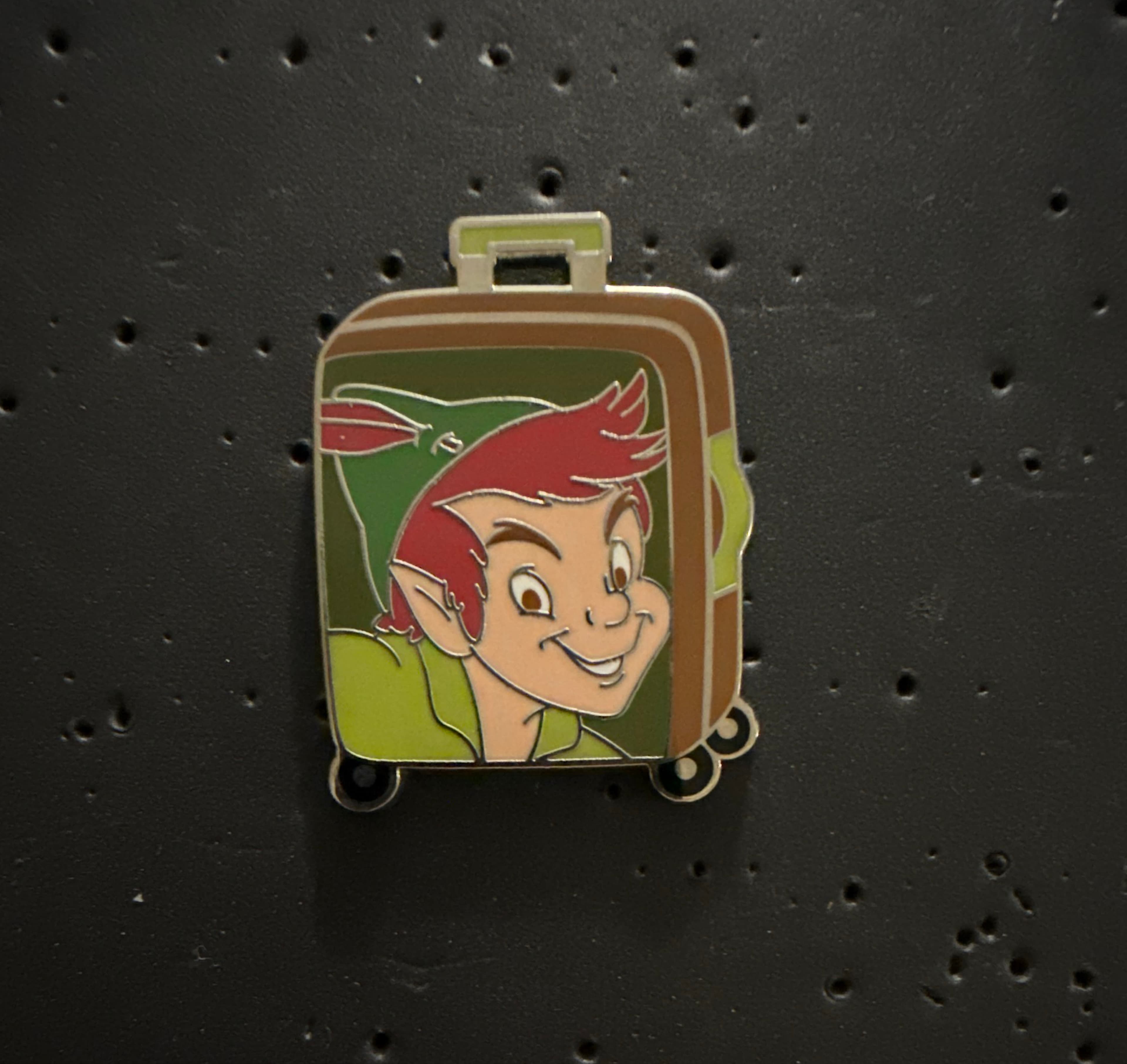Peter Pan Magical Mystery Pin - Suitcase Luggage front