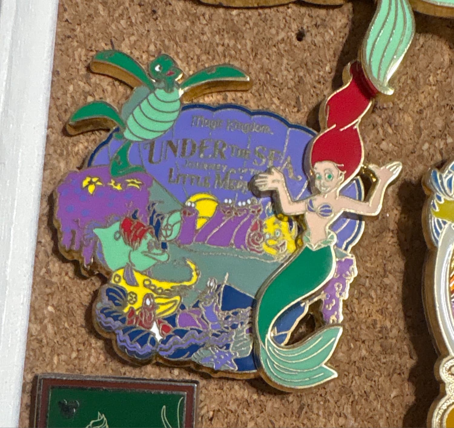Under the Sea: Journey of the Little Mermaid Disney pin series