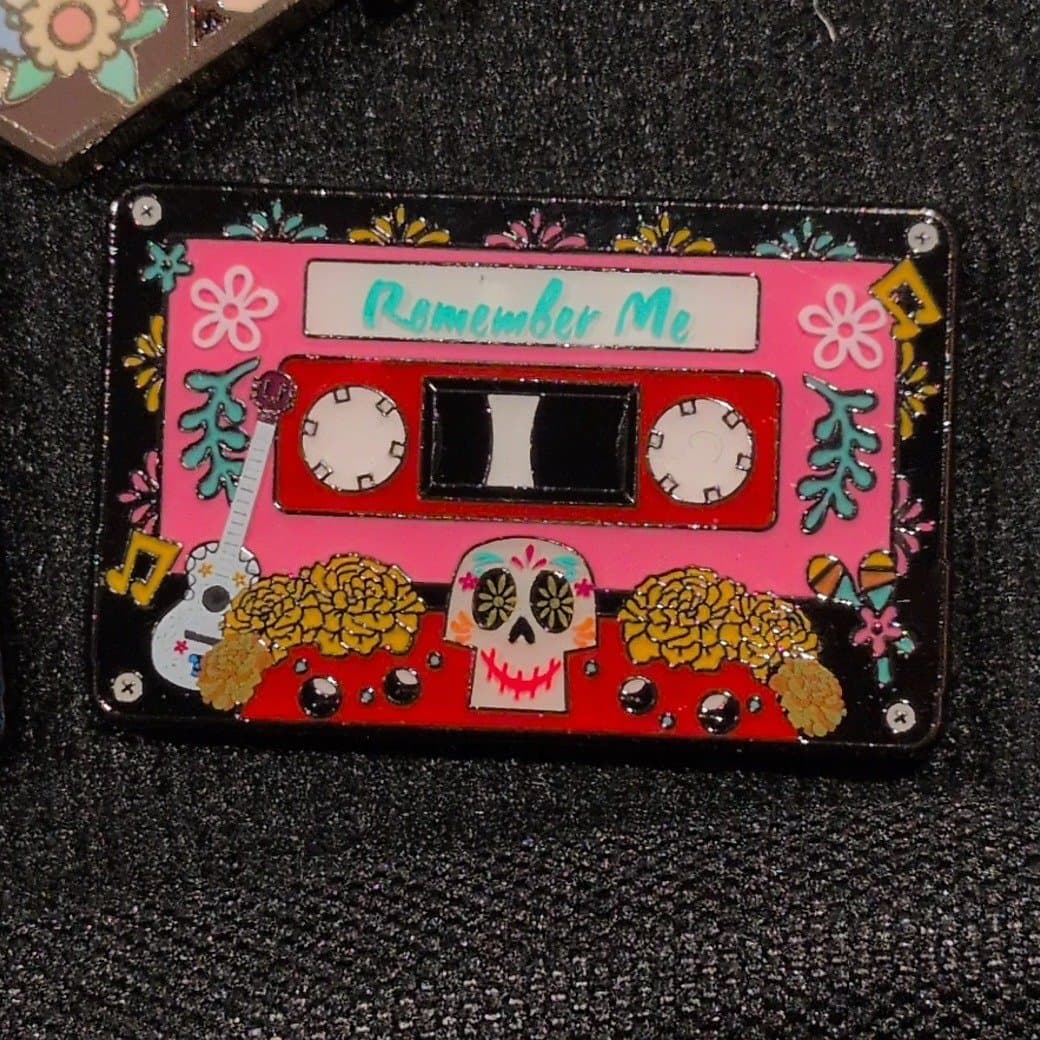 Loungefly Disney Pixar Tape Pin - Coco - Remember Me front