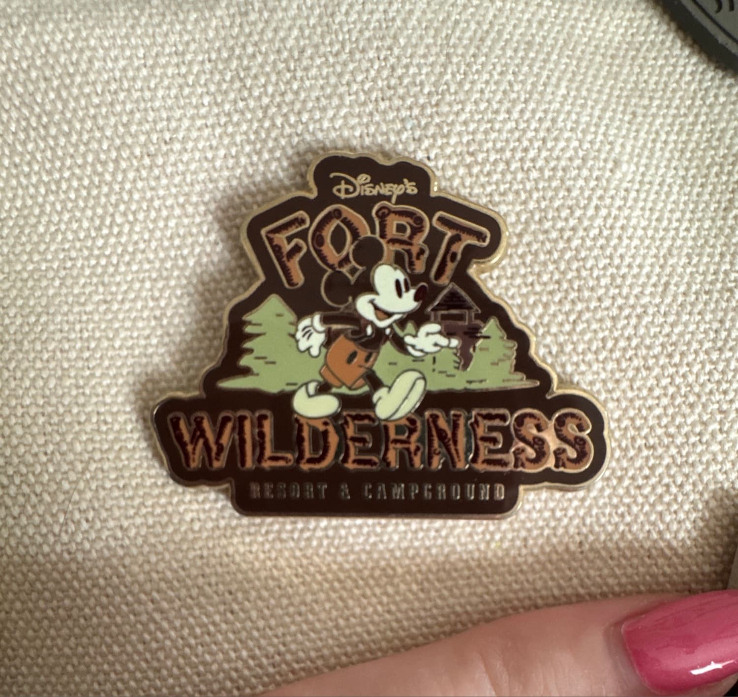 Mickey Mouse Hiking - Fort Wilderness Resort & Campground front
