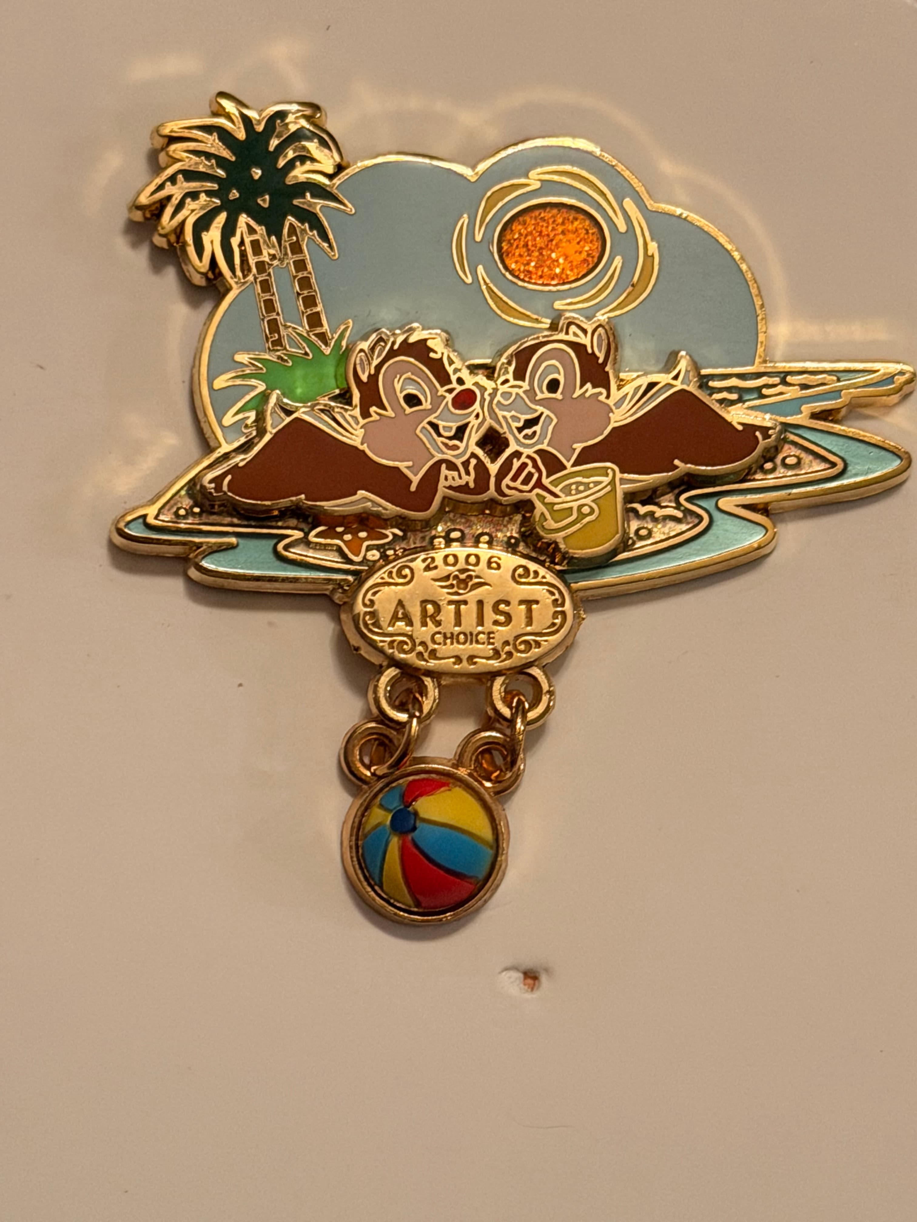 Disney Cruise Line - Chip and Dale Beach Ball
