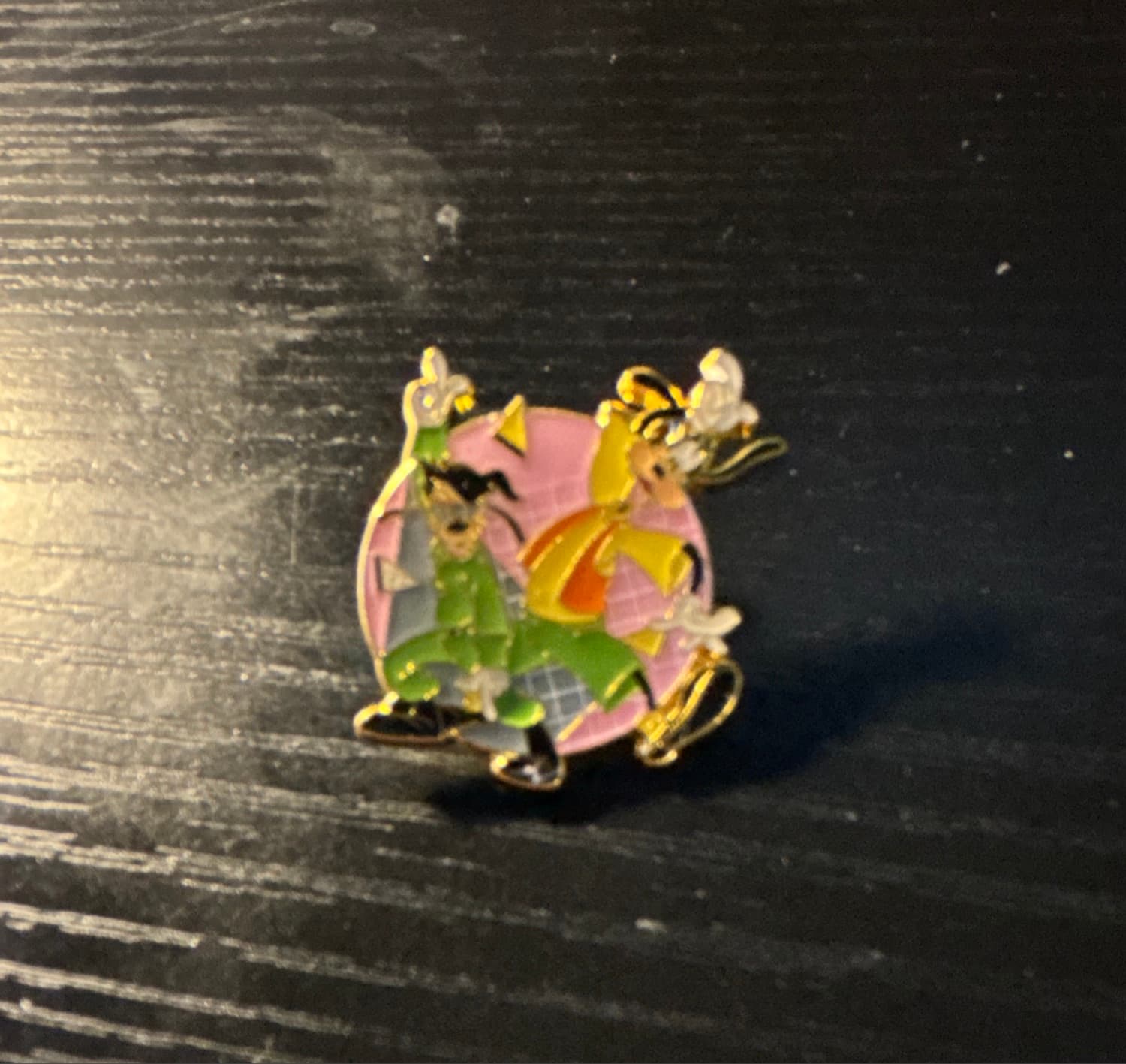 Loungefly Disney A Goofy Movie Max & Goofy Dancing Enamel Pin front