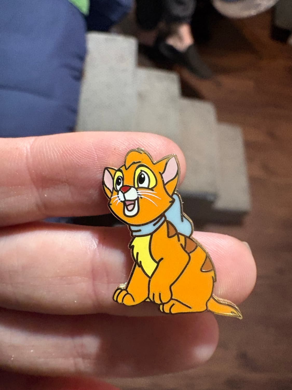 Oliver from Oliver and Dodger Pin Set - Oliver & Company