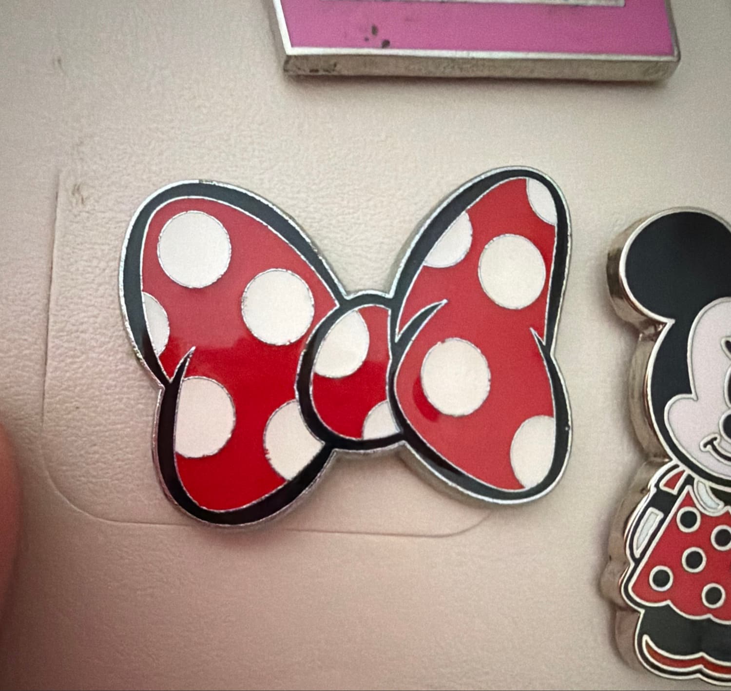 Classic Minnie Mouse Red Polka Dot Bow