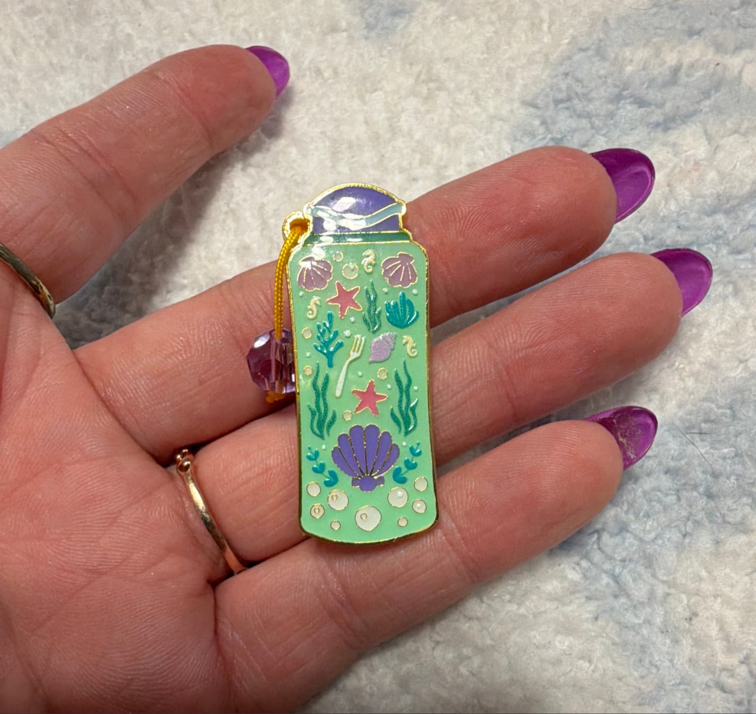 Loungefly Disney Princess Beaded Water Bottle Blind Box Pin Set