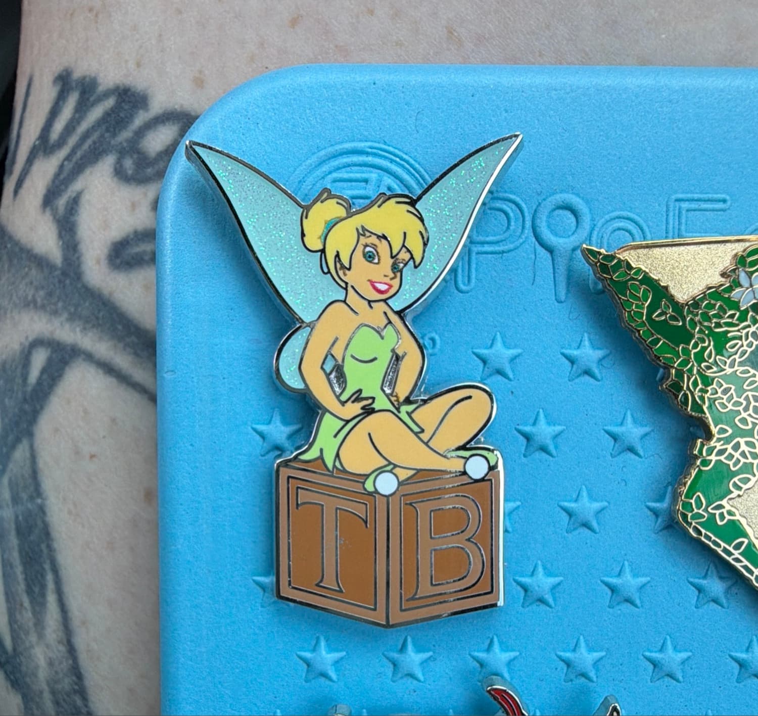 Tinker Bell Sitting TB Block