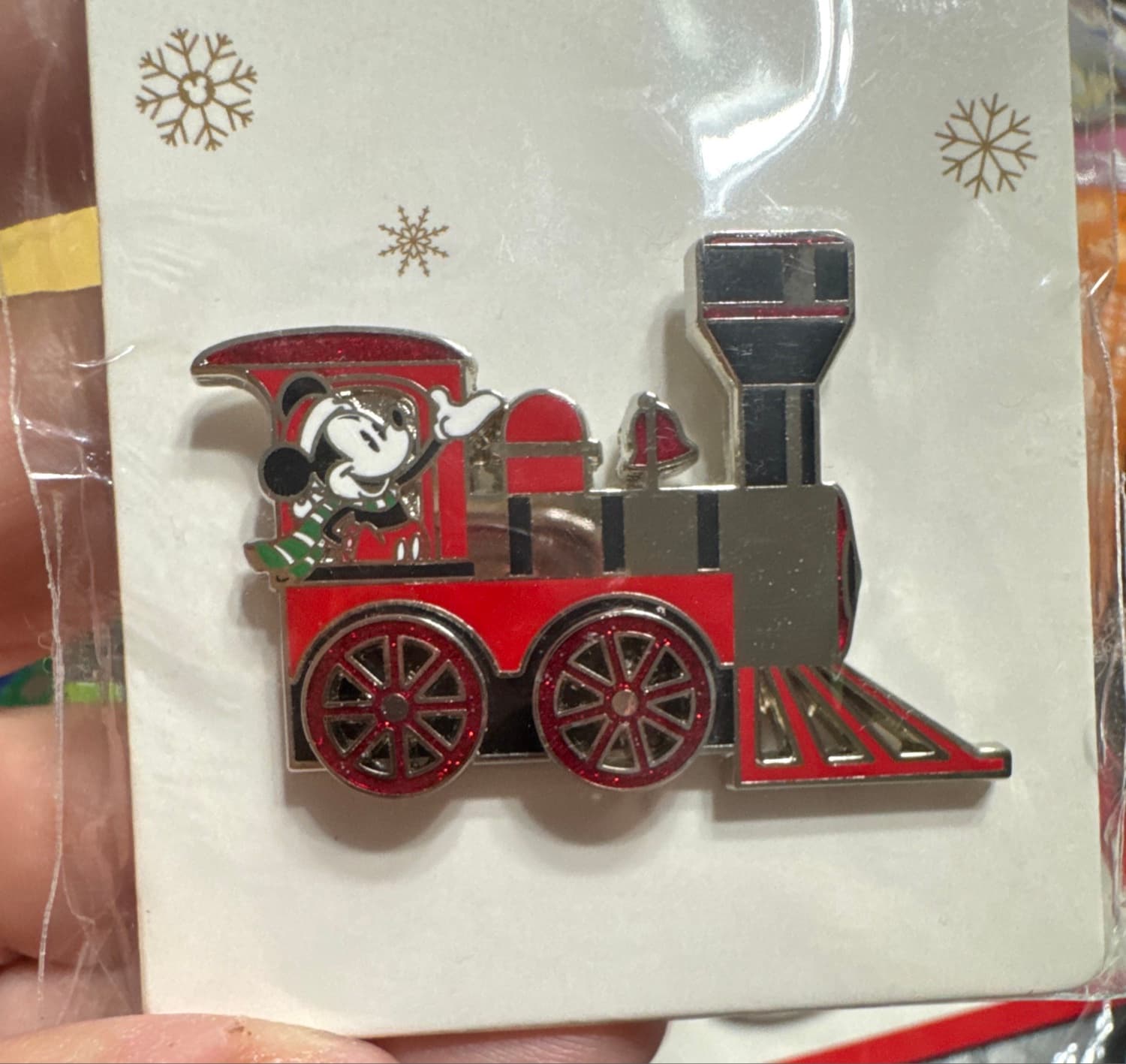 Disney Pin - Christmas Holiday 2019 - Mickey Mouse - North Pole Express Train front