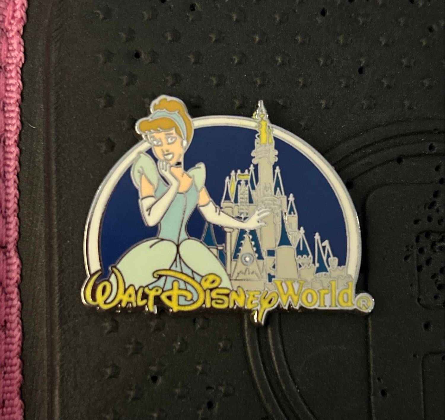 Cinderella with Cinderella Castle and Walt Disney World Logo Pin