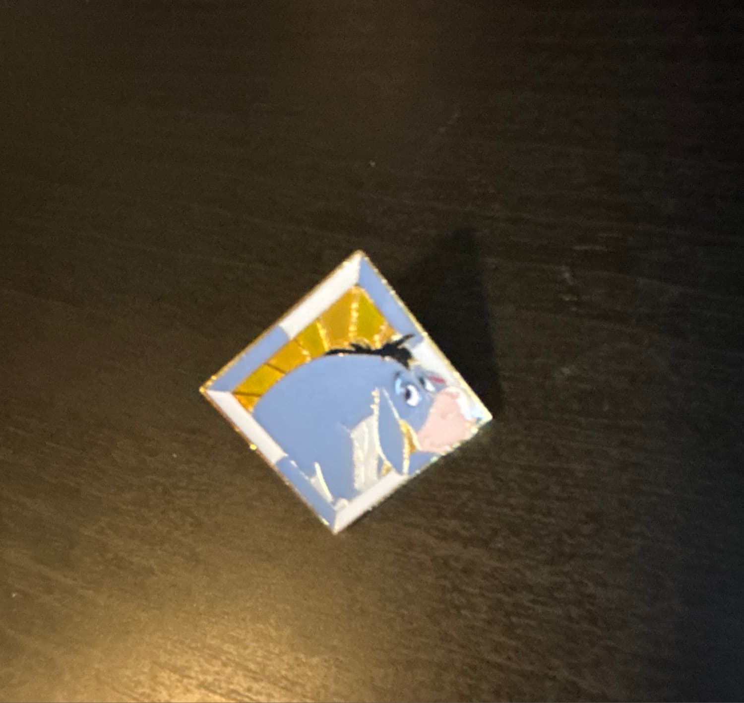 Winnie The Pooh & Friends Stained Glass Diamond Pin Set