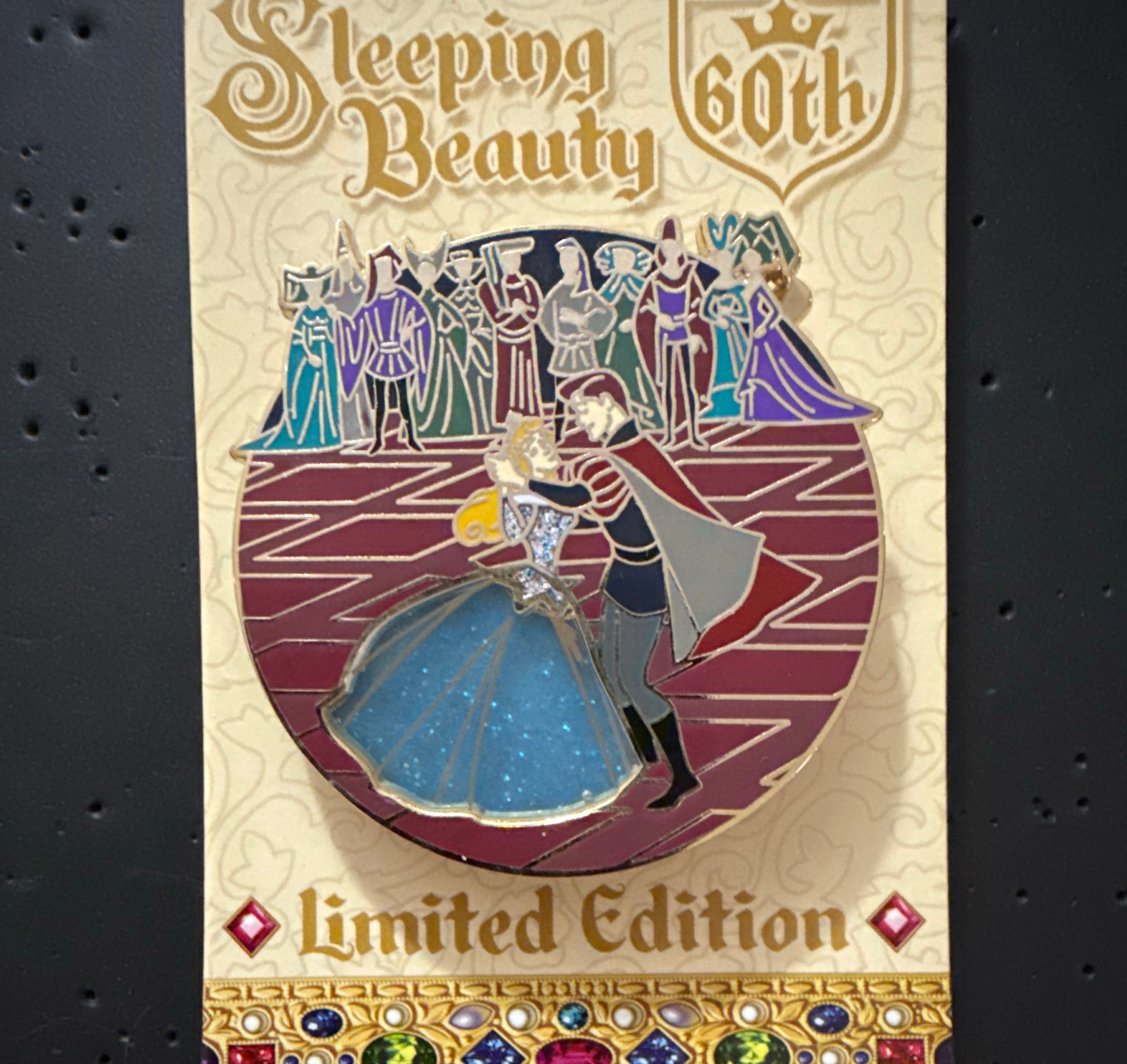 Sleeping Beauty 60th Anniversary - Aurora and Phillip Dancing Pin