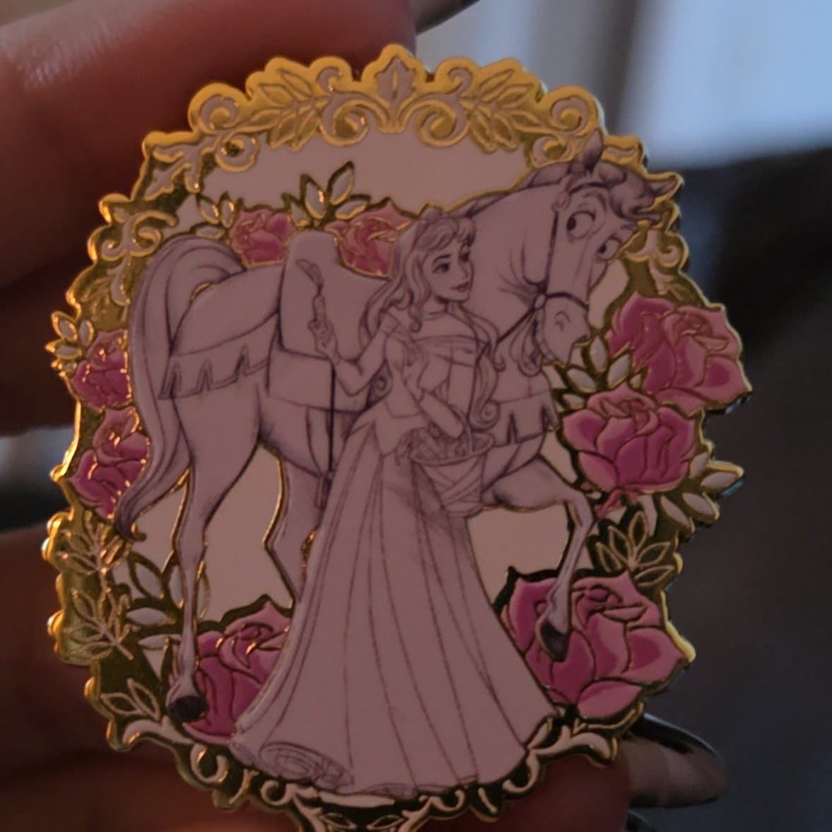 Princesses Princess Horses Blind box- Aurora and Samson front