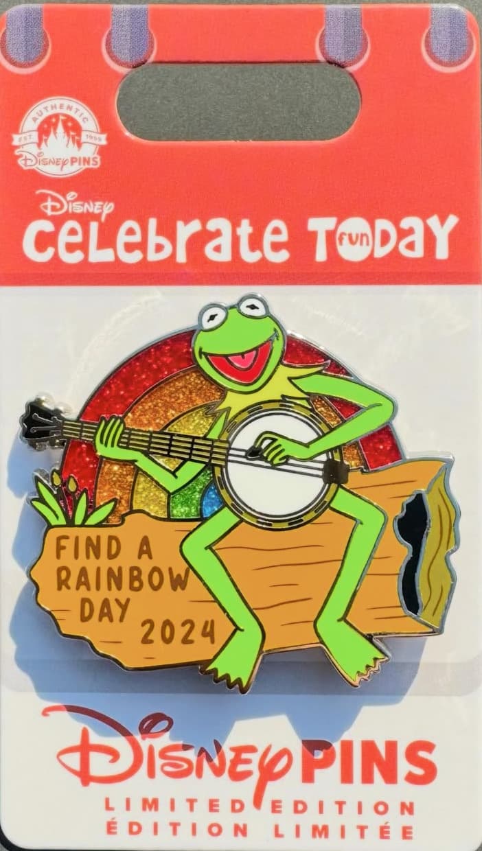2024 Celebrate Today Find a Rainbow Today Kermit the Frog front