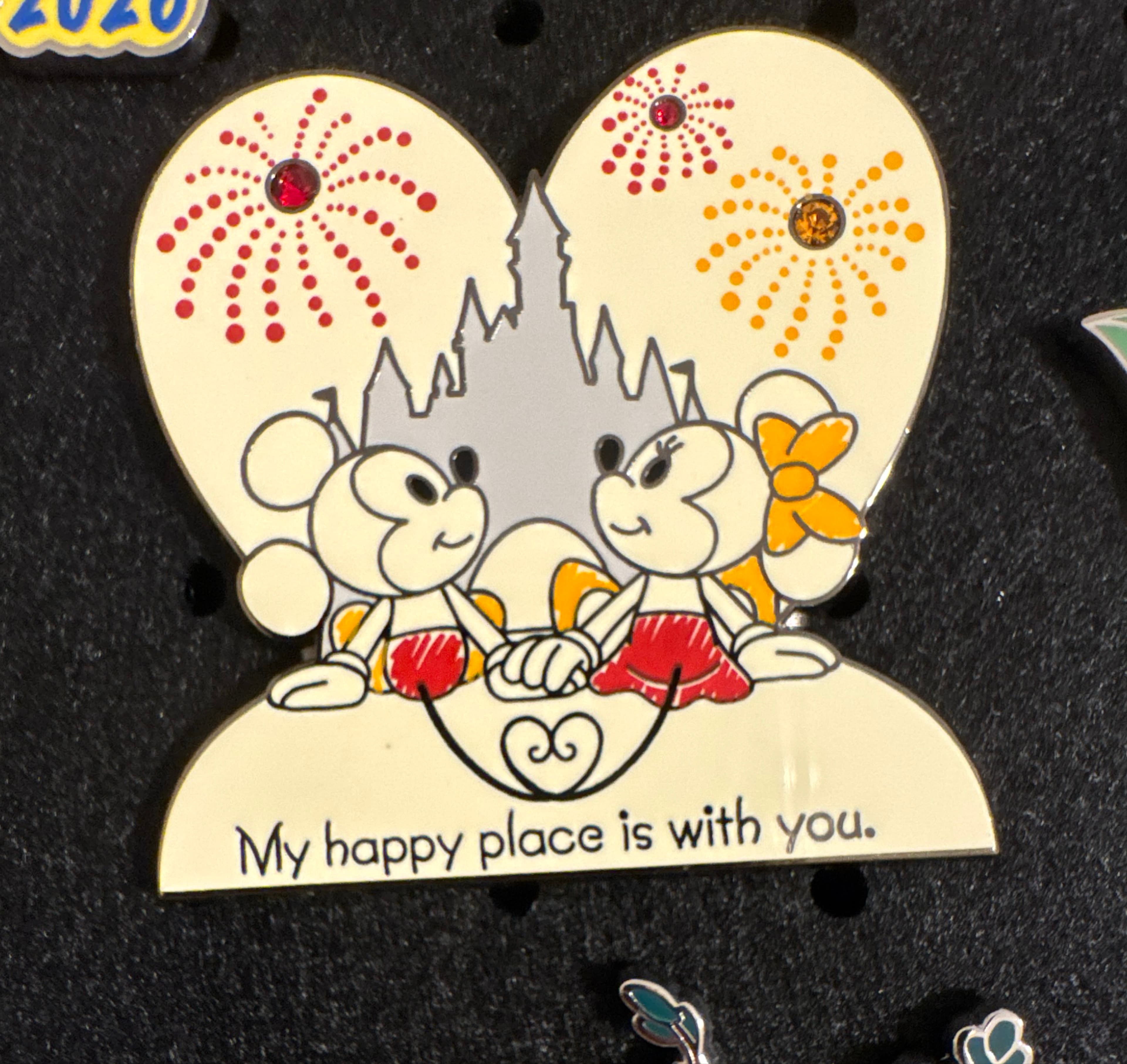 Mickey and Minnie Disney pin series