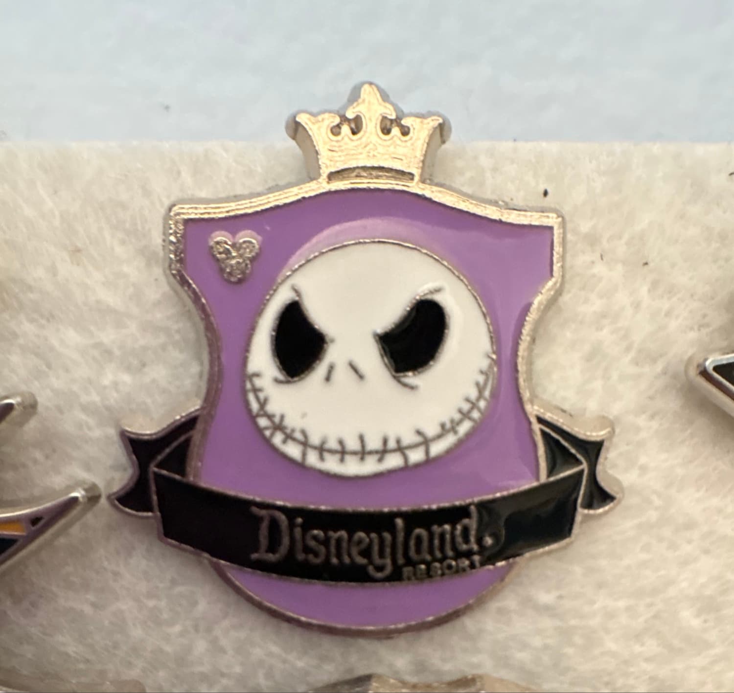Jack Skellington - 2012 Hidden Mickey - Crest Collection front