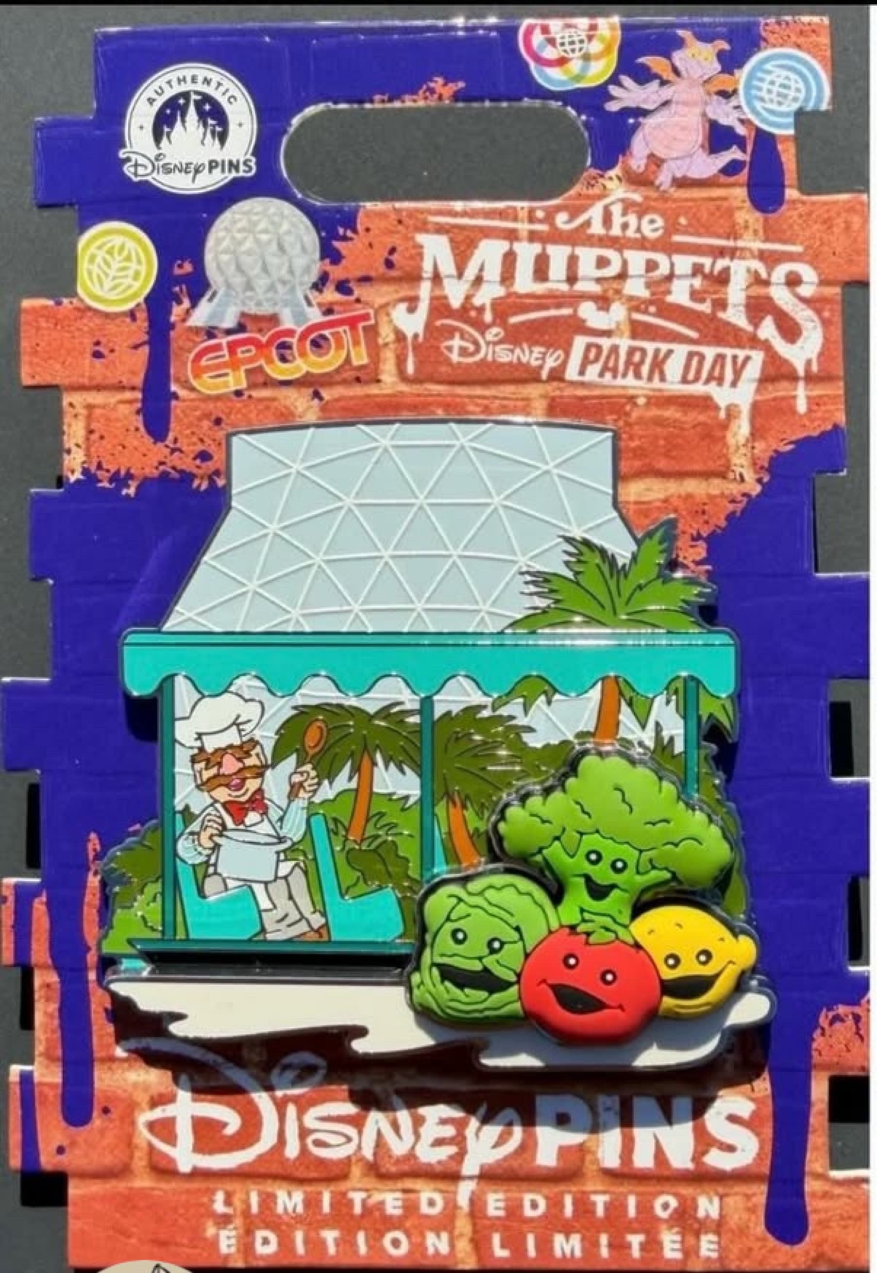 The Muppets Epcot Park Day - Swedish Chef on Living with the Land front