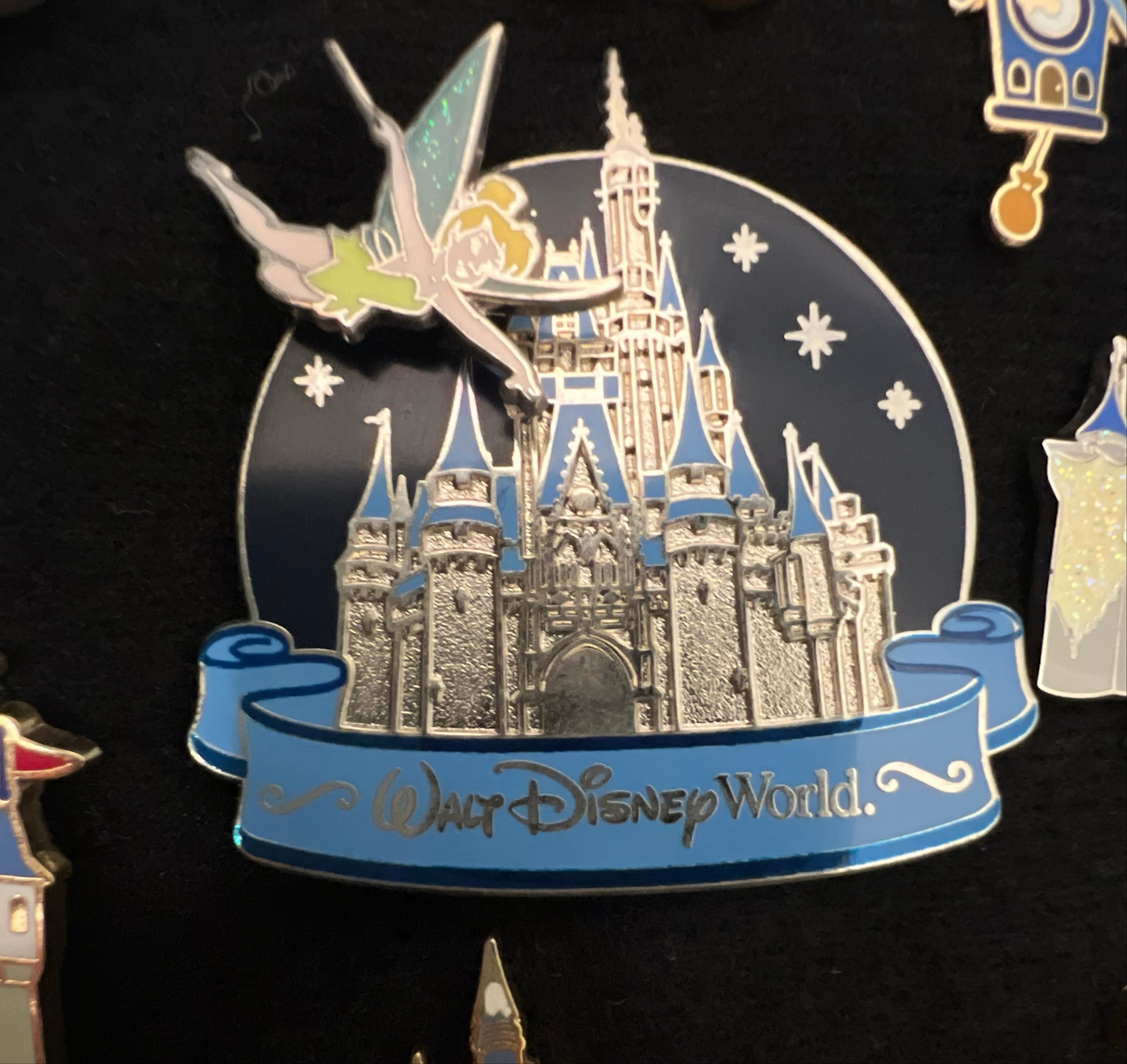 Tinker Bell Flying Over Cinderella Castle Walt Disney World