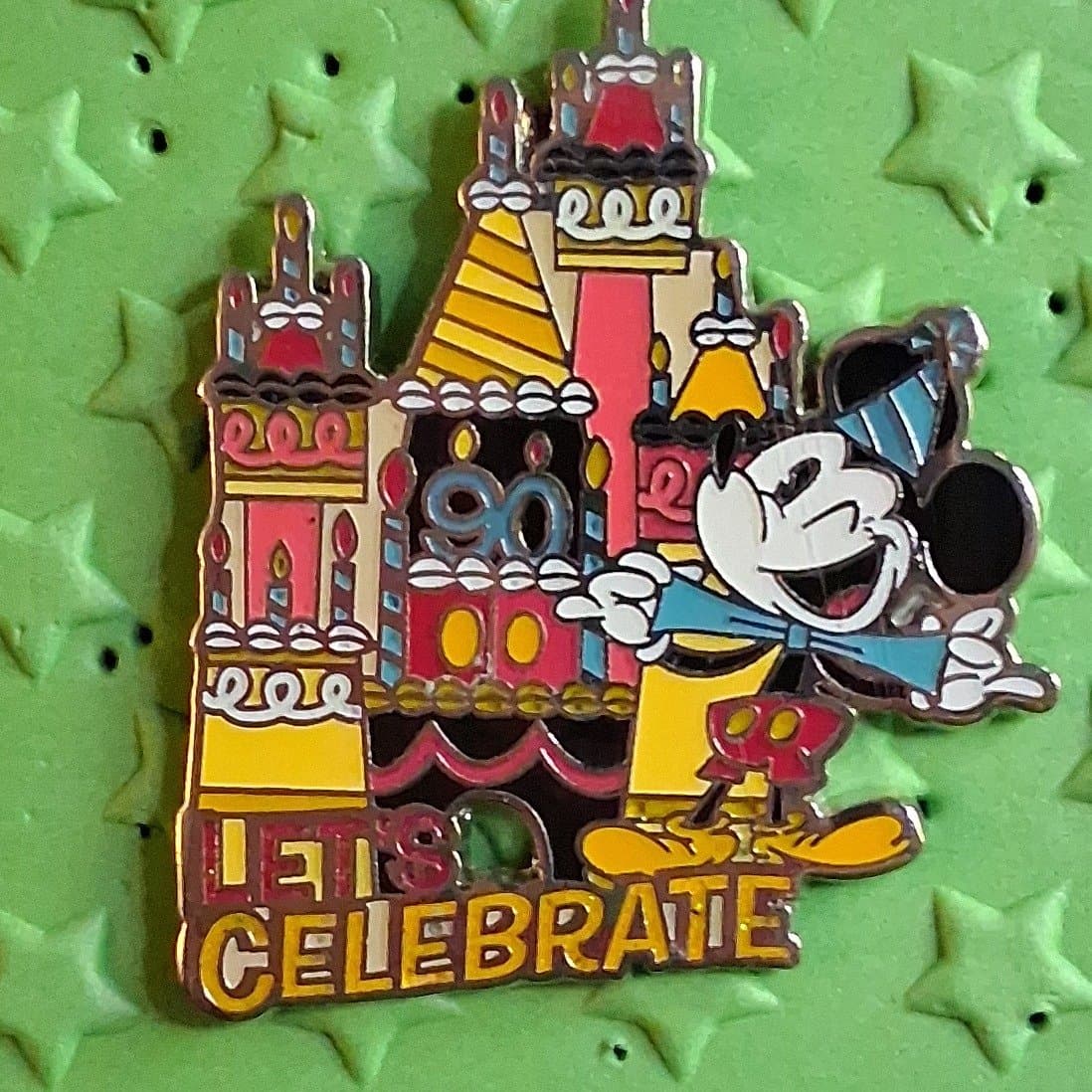 Mickey Mouse 90 Years - 90th Birthday Let's Celebrate Pin