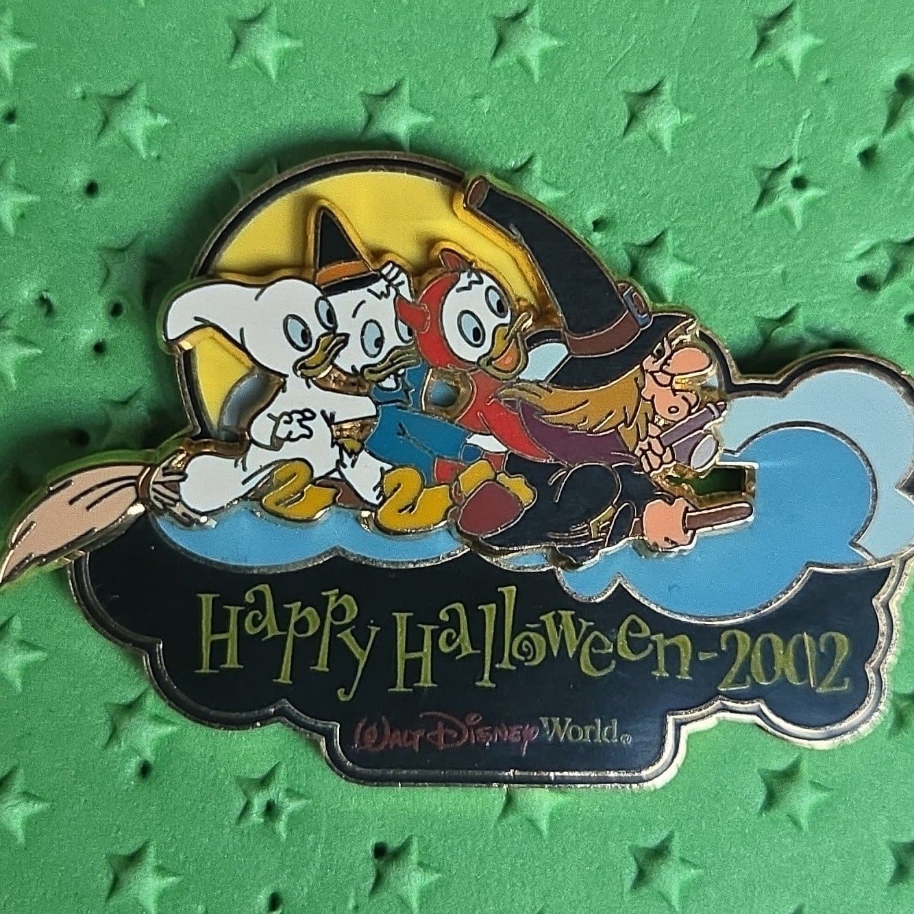 Halloween-Huey, Dewey and Louie with Witch Hazel