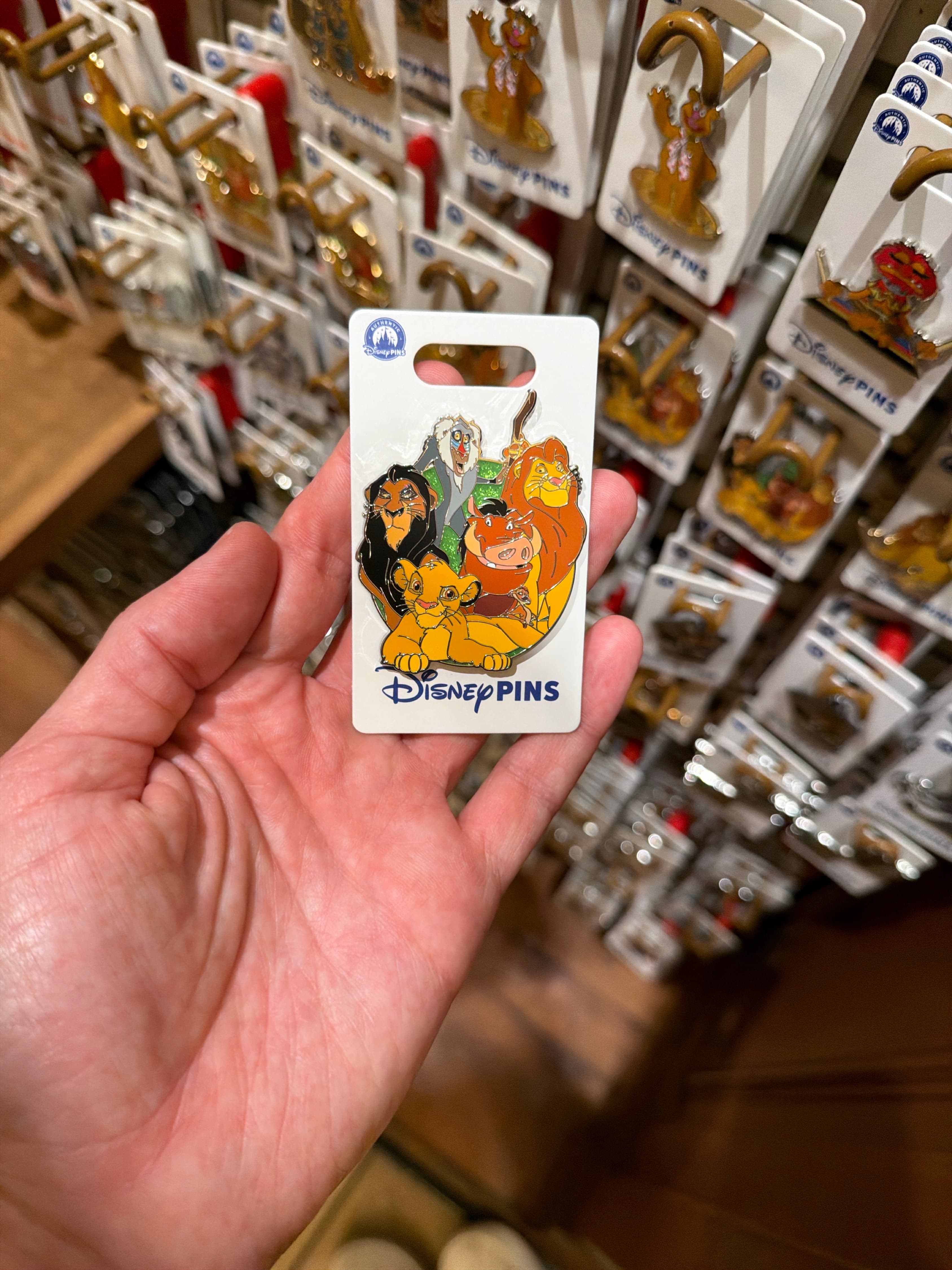 The Lion King Character Cluster - Simba, Scar, Mufasa, Rafiki, Timon & Pumbaa