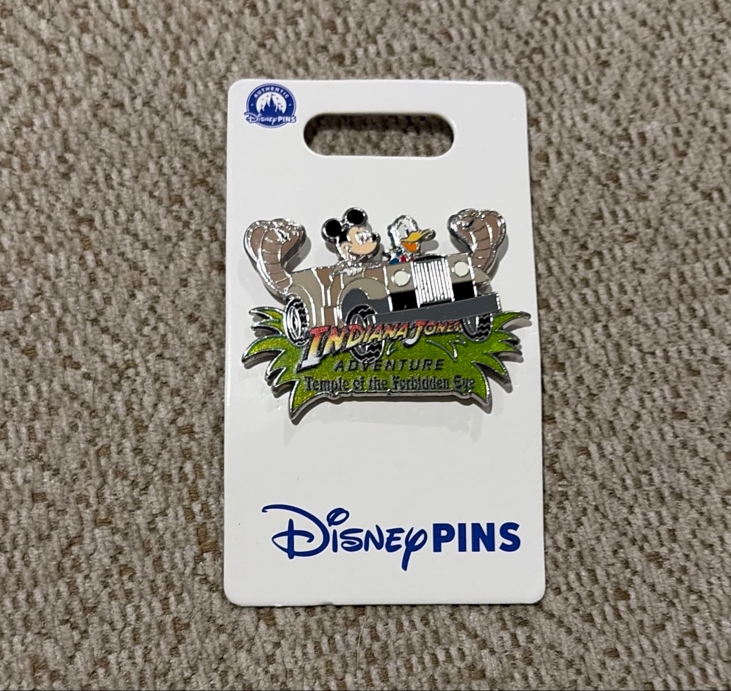 Mickey & Donald in Transport Jeep