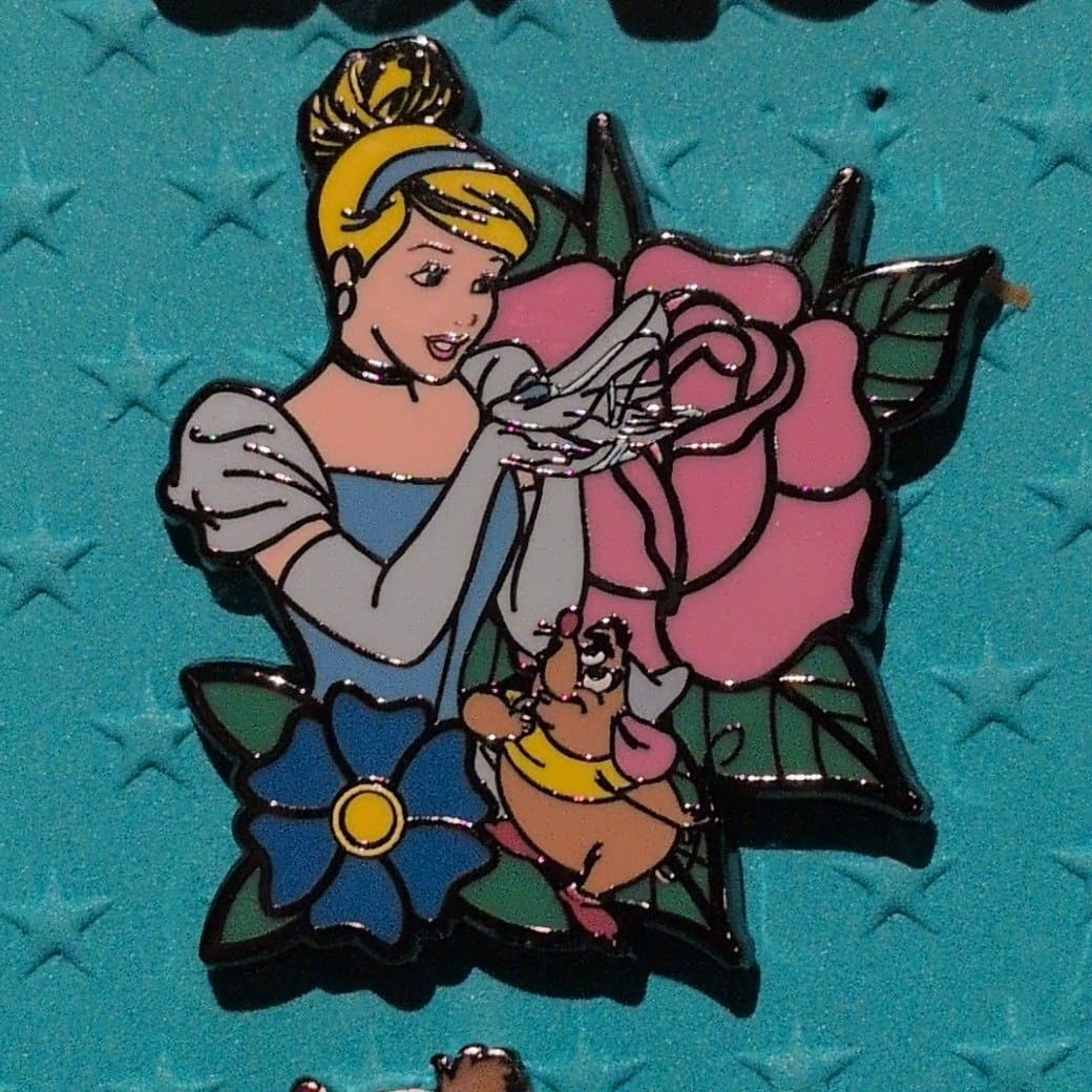 Loungefly Disney Princess Floral Portraits Blind Box Enamel Pin