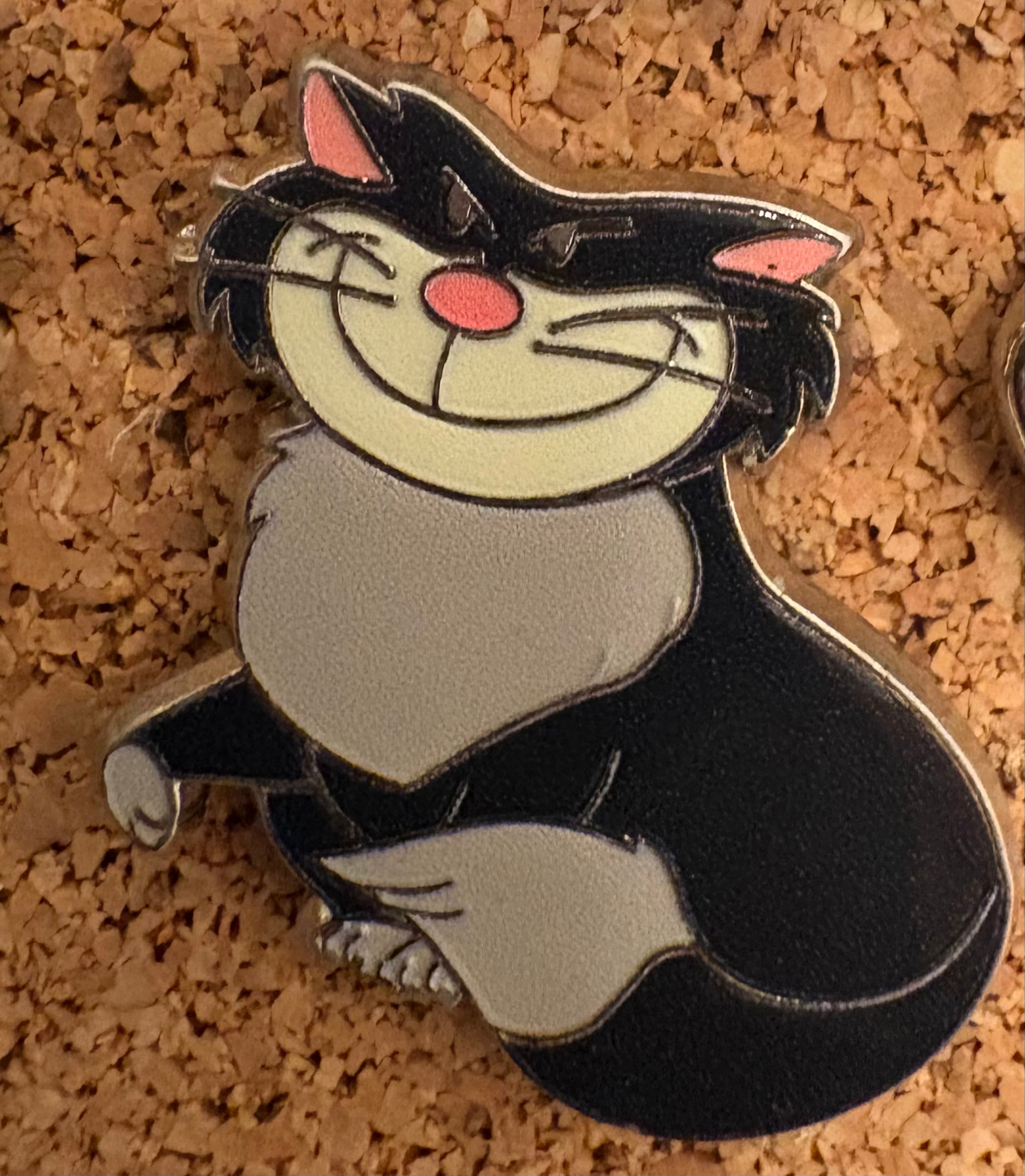 Cinderella Lucifer Cat Smile Pin