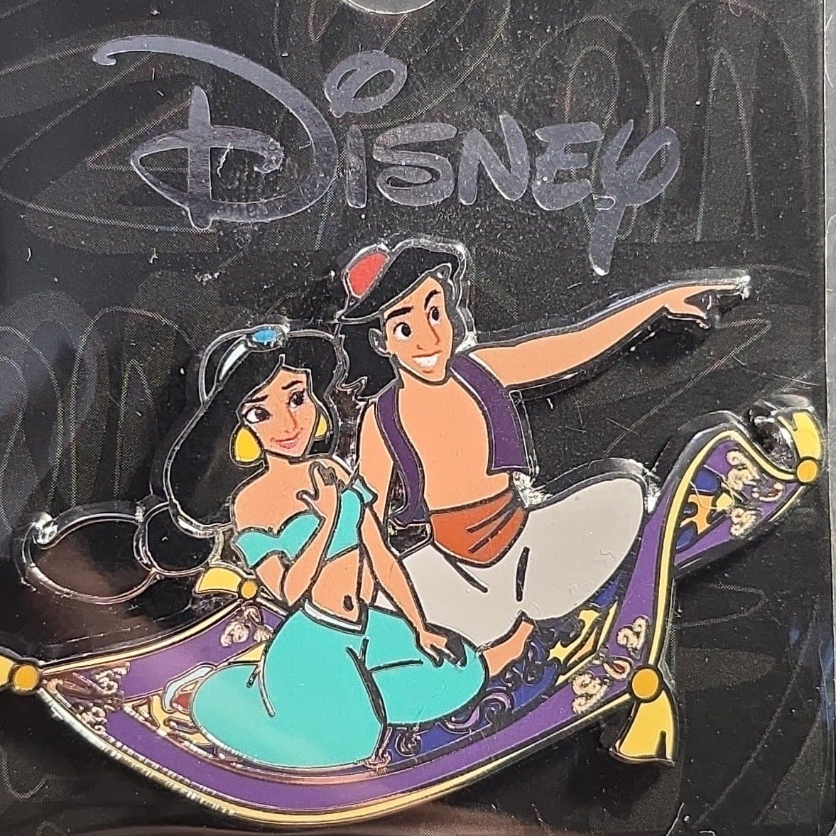 Aladdin and Jasmine on a Magic Carpet