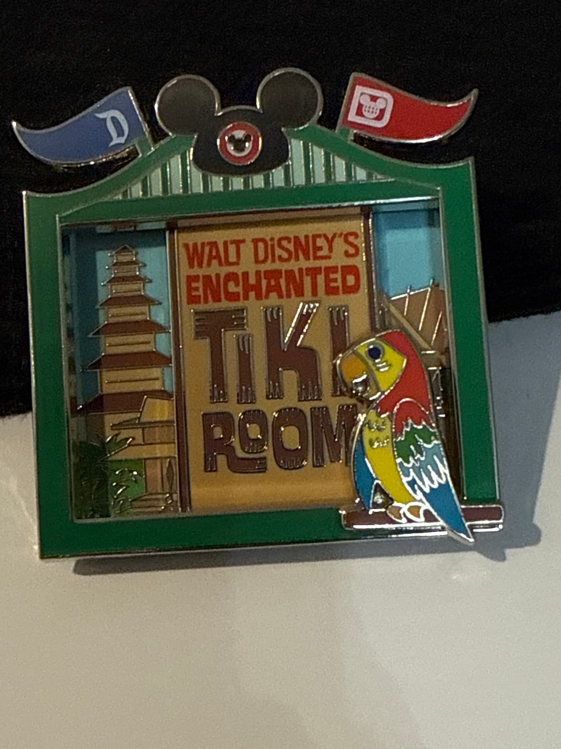 Bicoastal Adventures Enchanted Tiki Room Pin