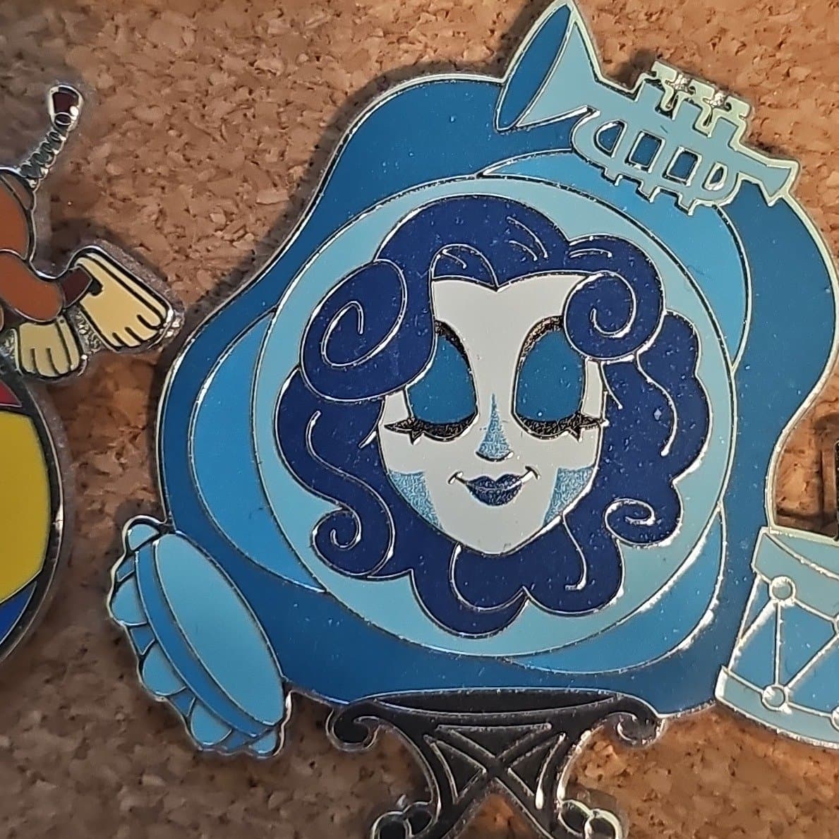 Disney Parks Haunted Mansion Madame Leota Music Instruments Pin